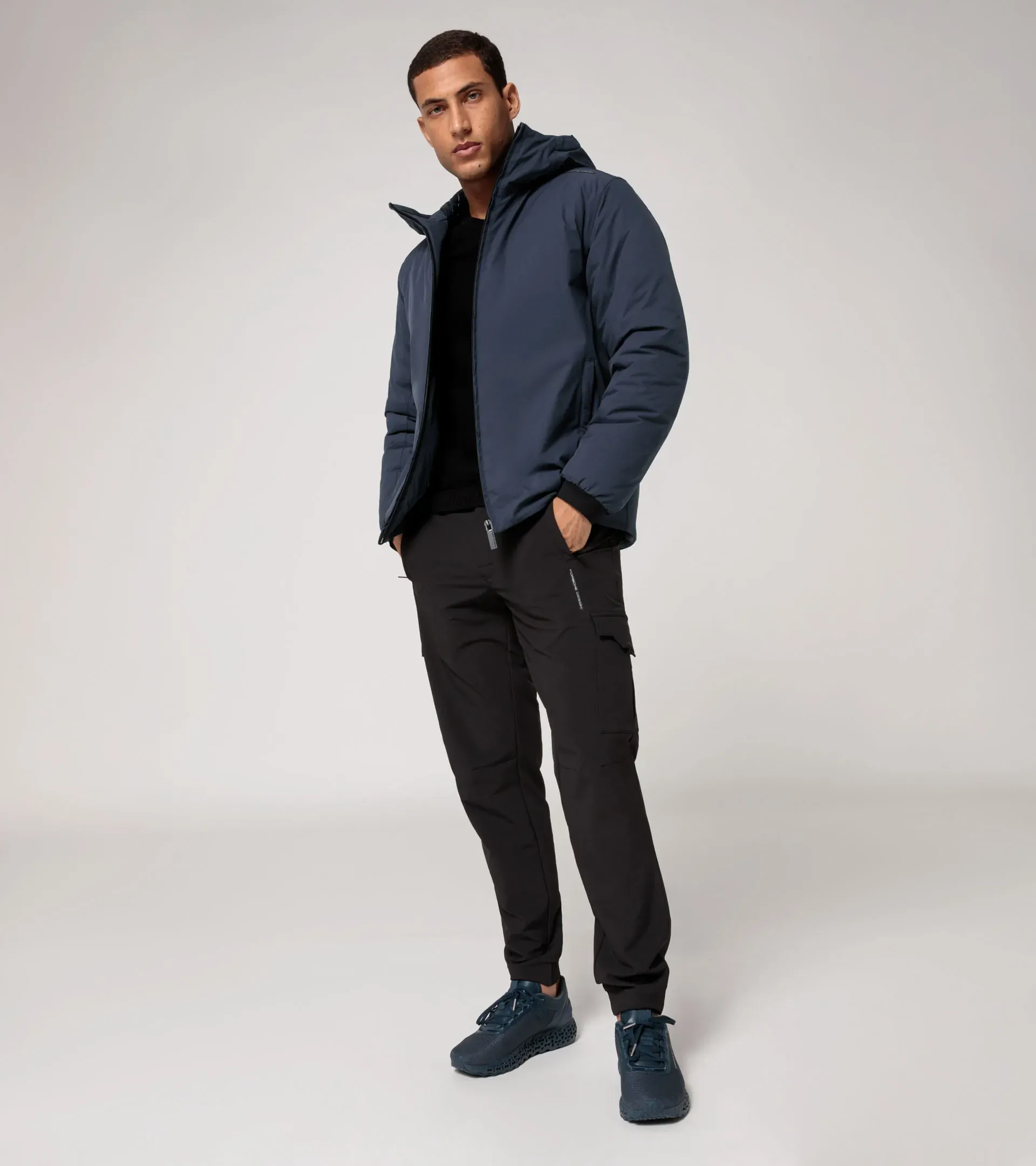 Porsche Design◆ダウンジャケット/M/ナイロン/GRY