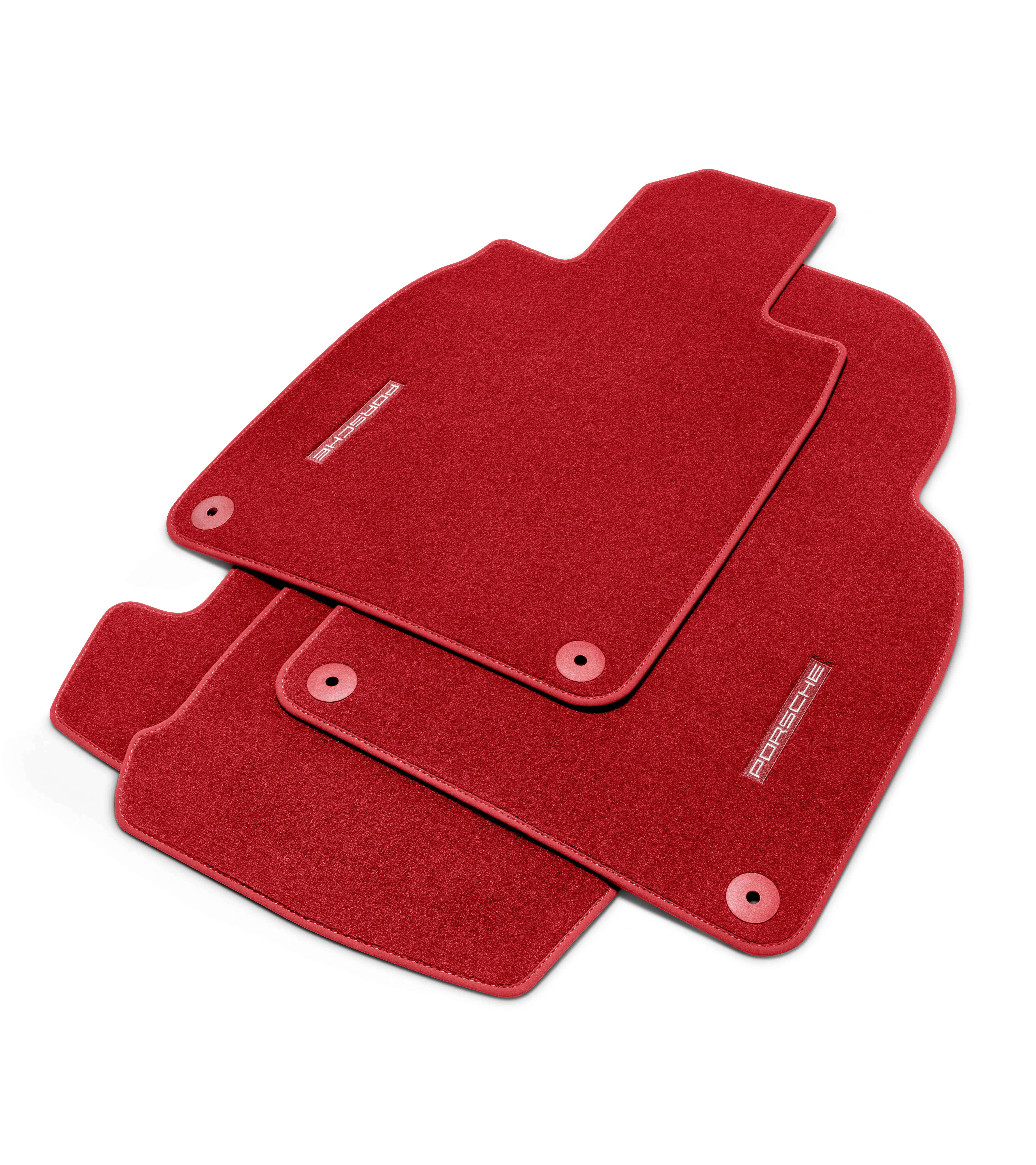 Porsche Floor Mats with Nubuk Edging for 911 and 718 PORSCHE SHOP