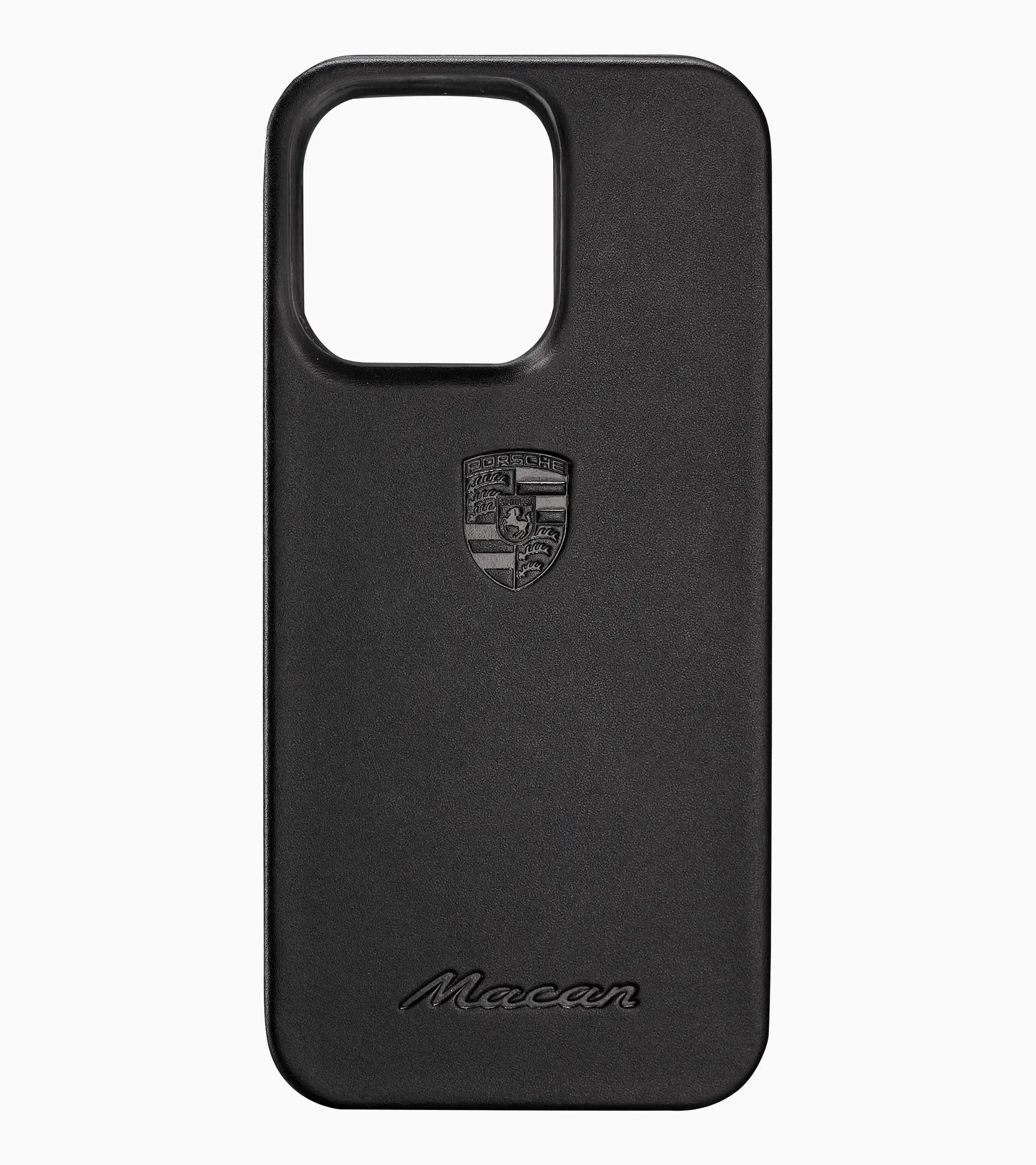 Macan leather iPhone 14 Pro snap-on case – Essential PORSCHE SHOP