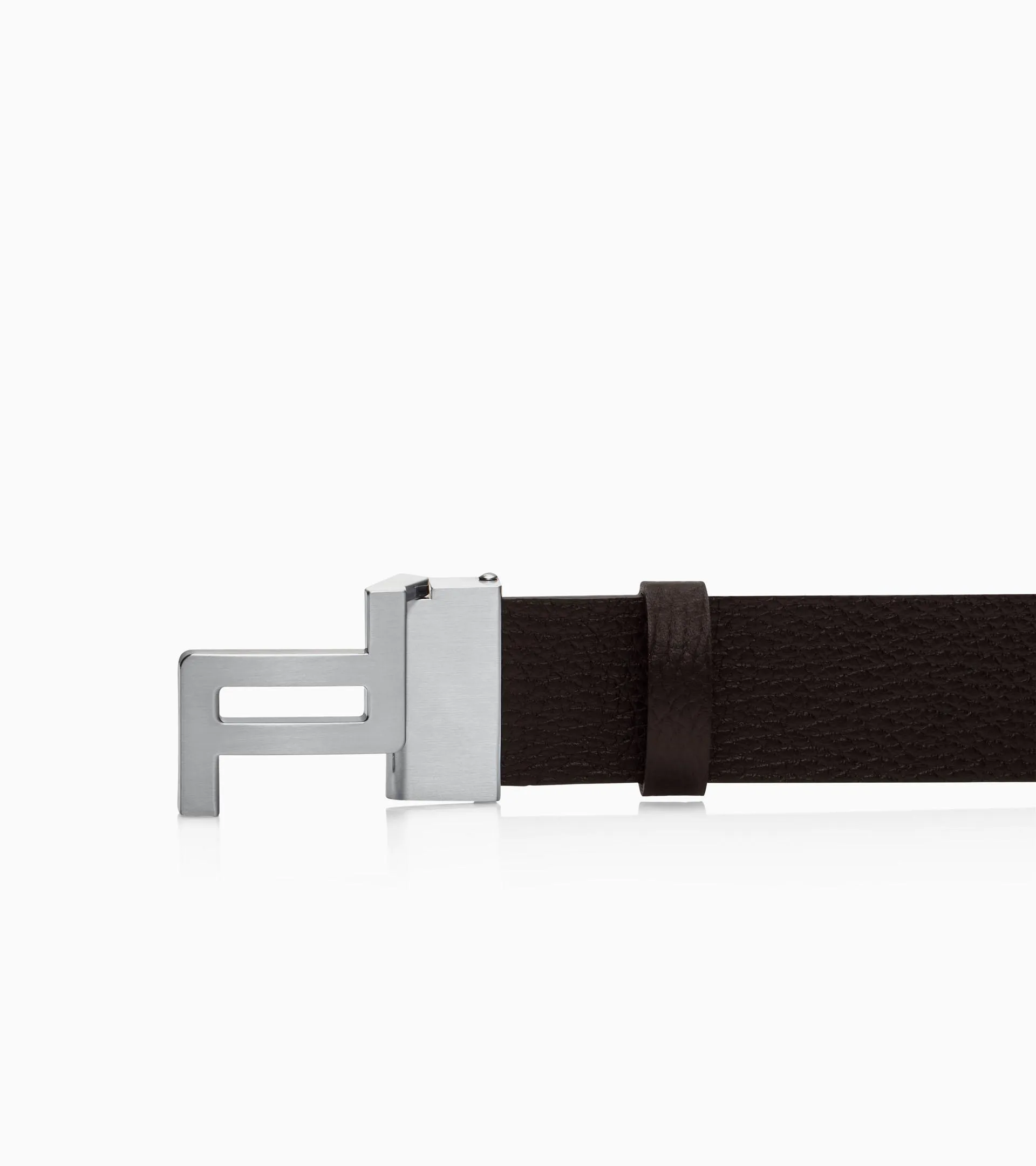 Porsche Design Reversible Belt Adjustible, one 2024 size black/brown/chrome