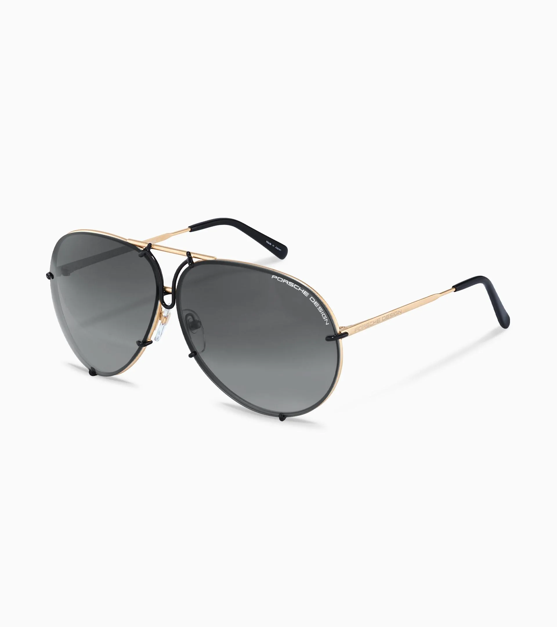 Porsche Design ブラックレザーベルト 5044-001 Design 5044-001 Porsche ブラックレザーベルト