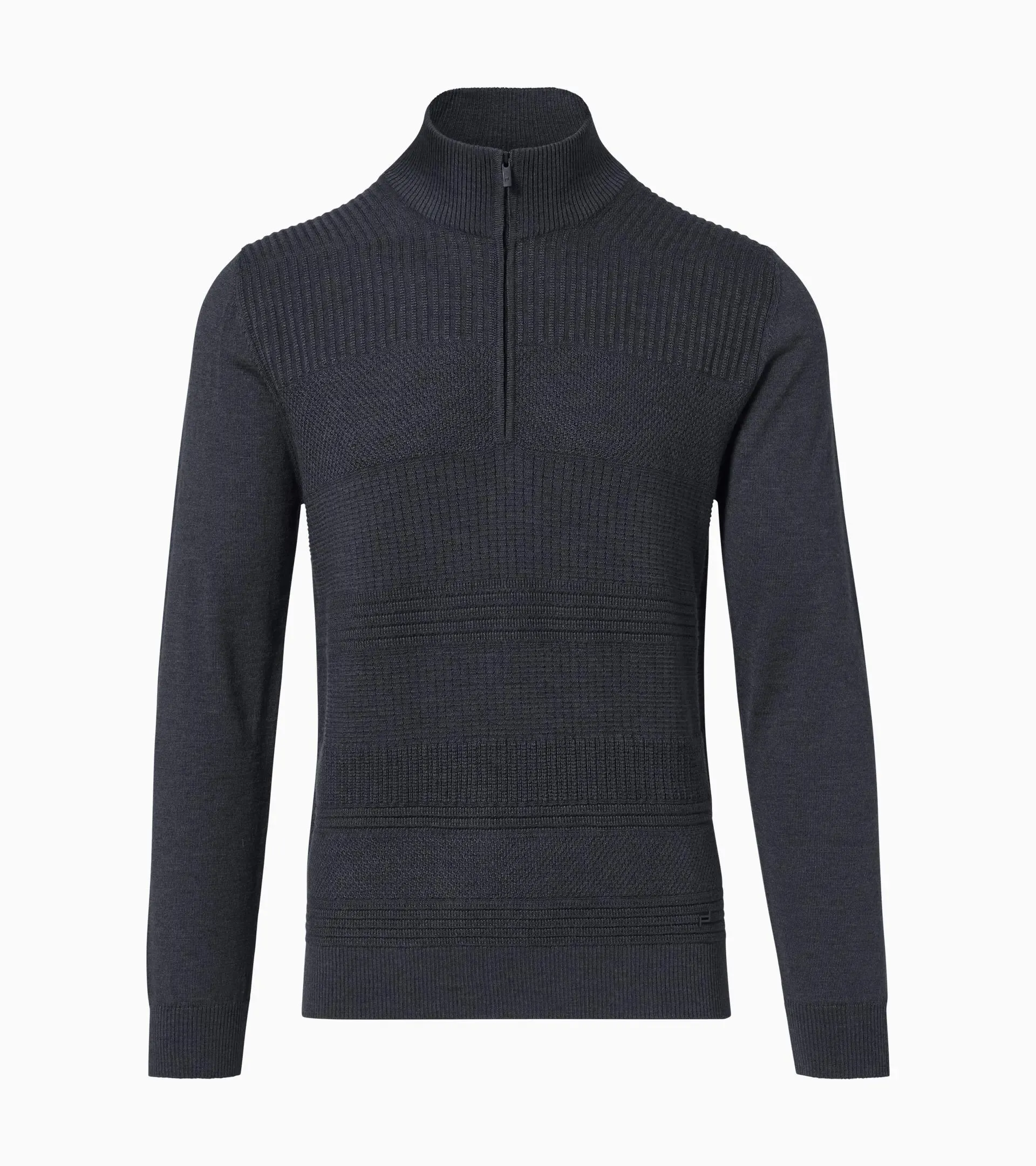 Mock Neck Zip Sweater | PORSCHE SHOP