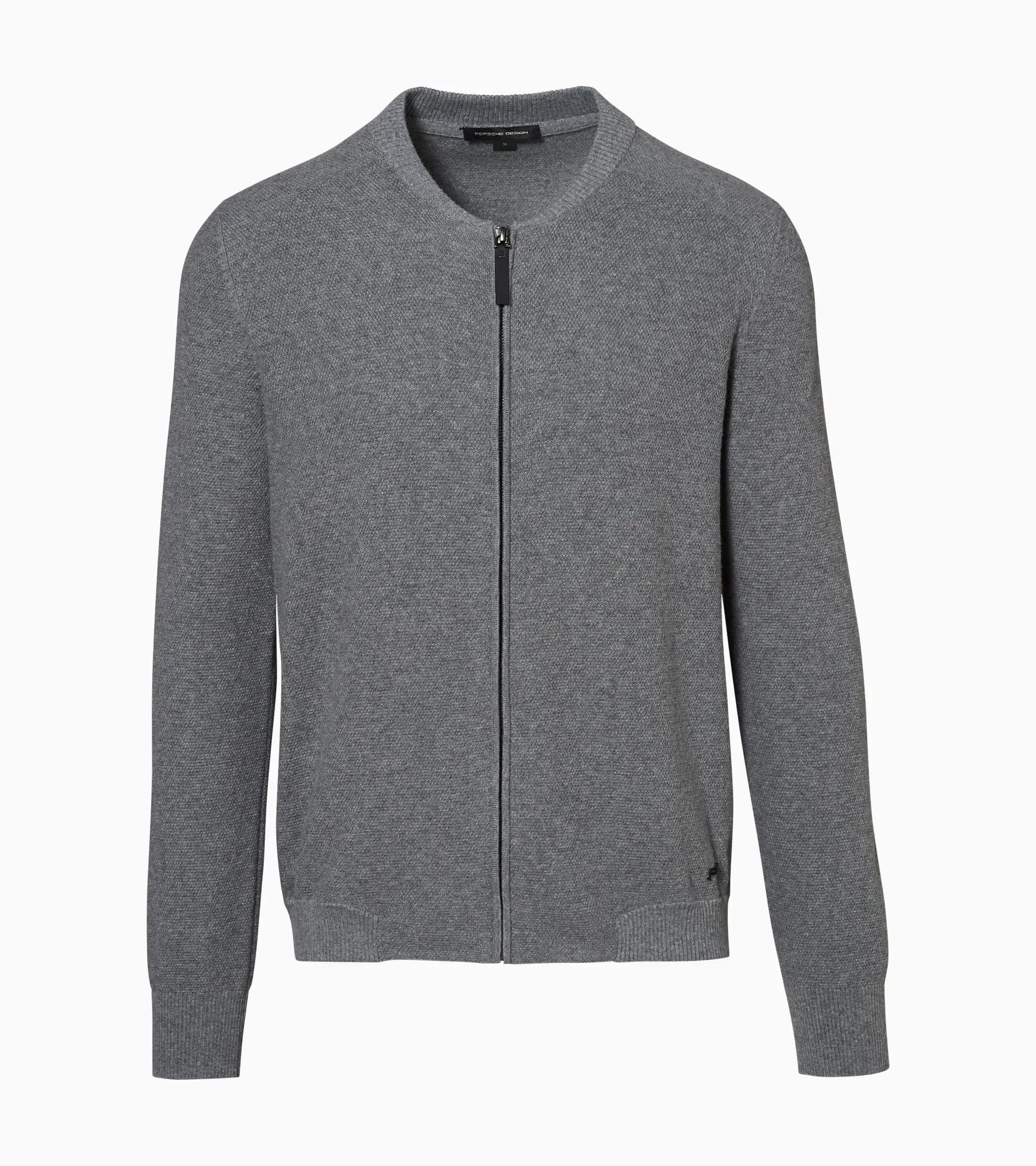 Structured Zip Cardigan | PORSCHE SHOP
