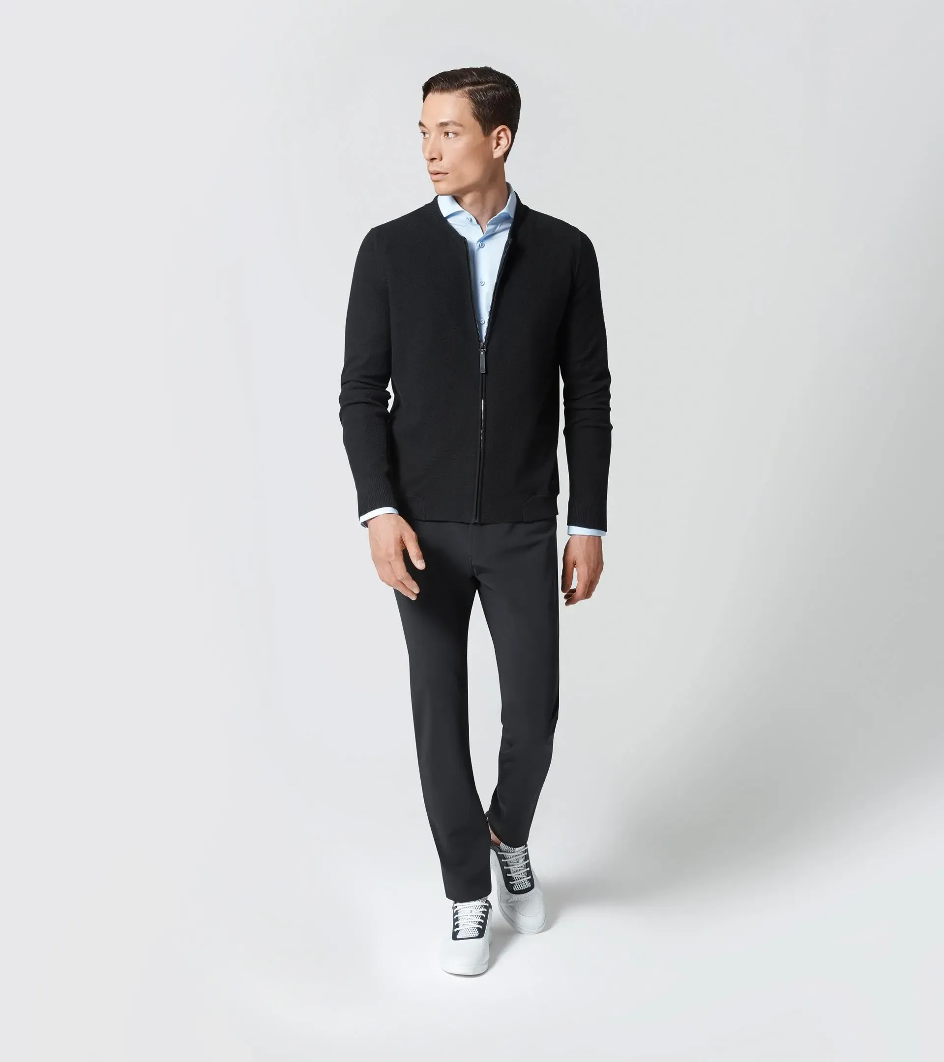 Structured Zip Cardigan | PORSCHE SHOP