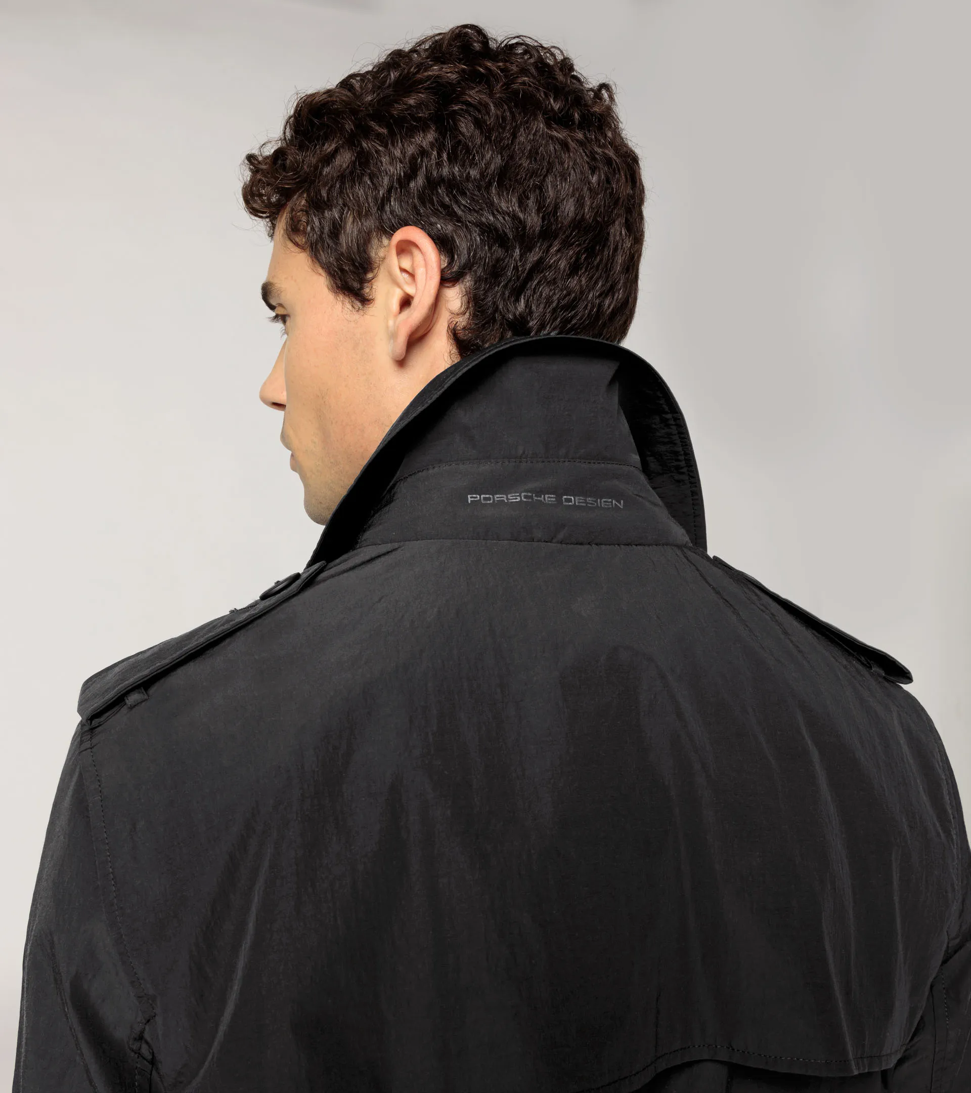 gibous butterfly trench coat
