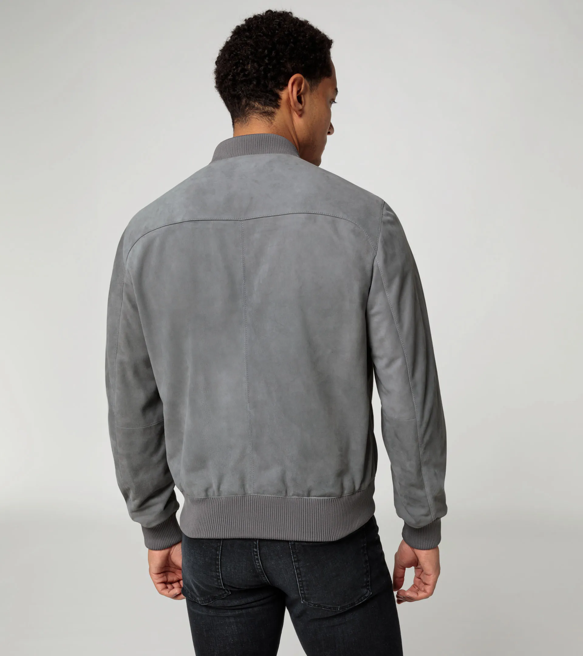 Suede leather jacket | PORSCHE SHOP