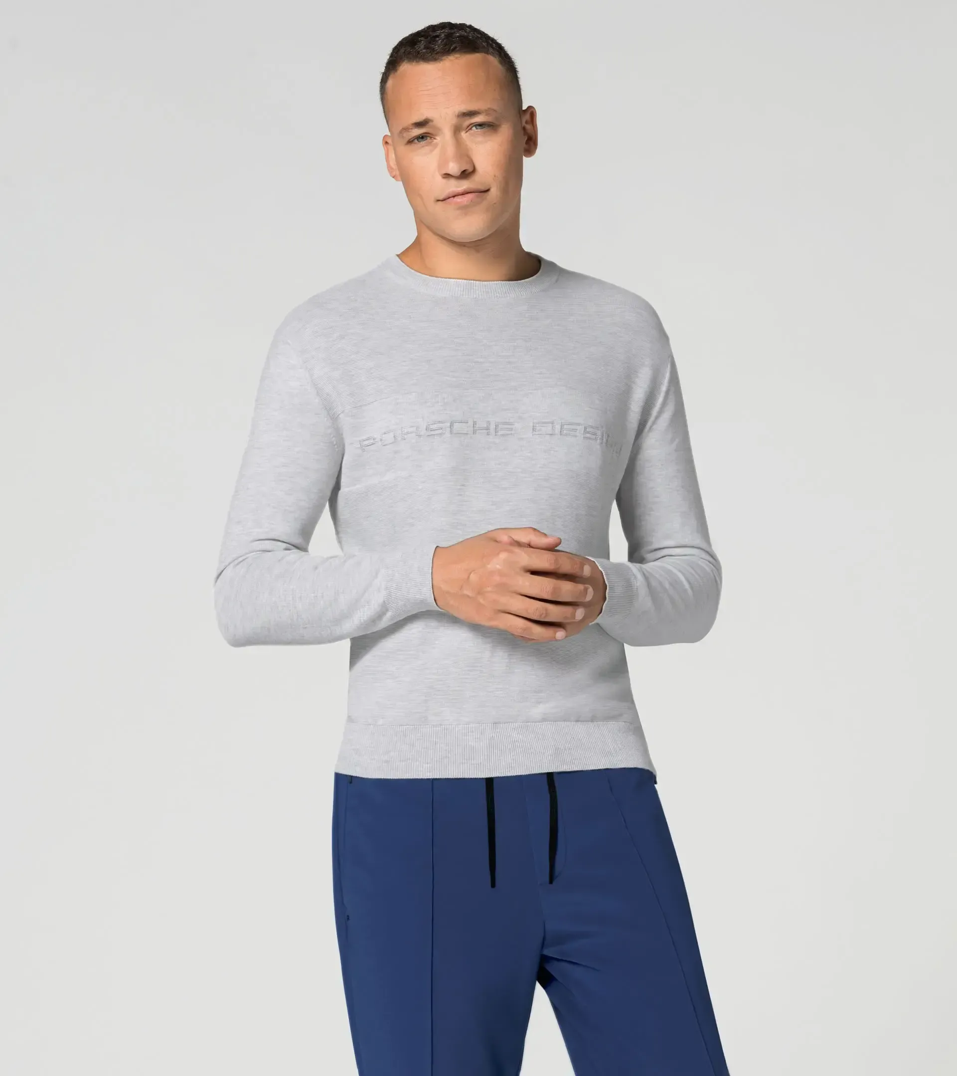 Jacquard Logo Sweatshirt | PORSCHE SHOP