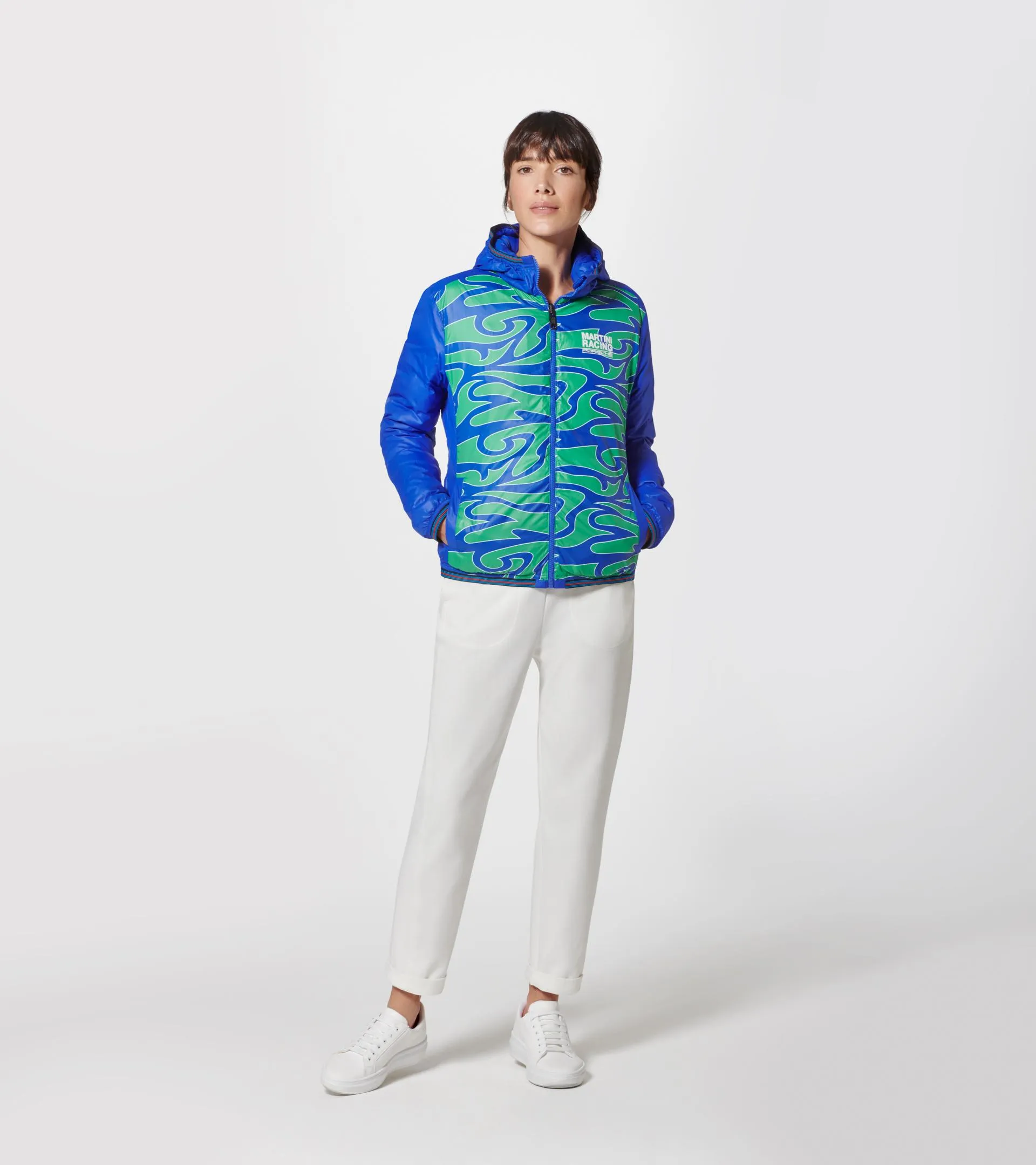 Women's reversible quilted jacket – MARTINI RACING®