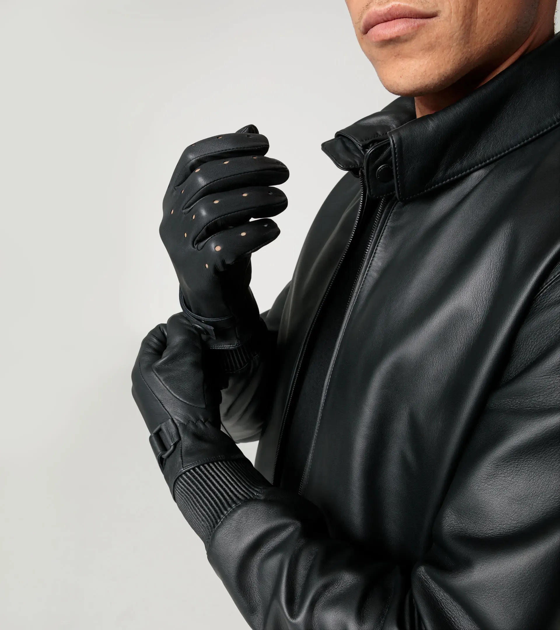 Active leather gloves | PORSCHE SHOP