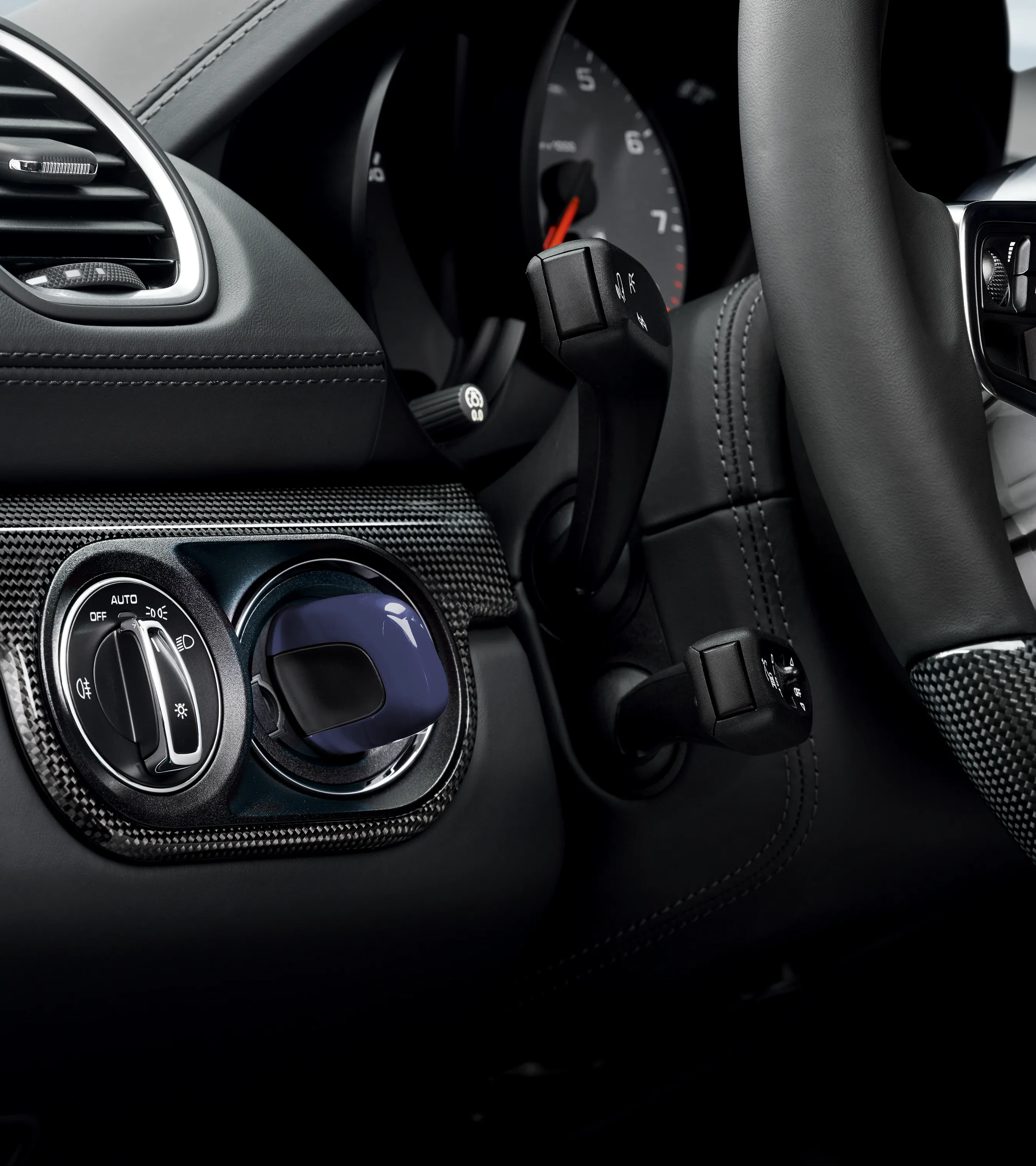 Painted Ignition Starter Switch in White for Porsche Models