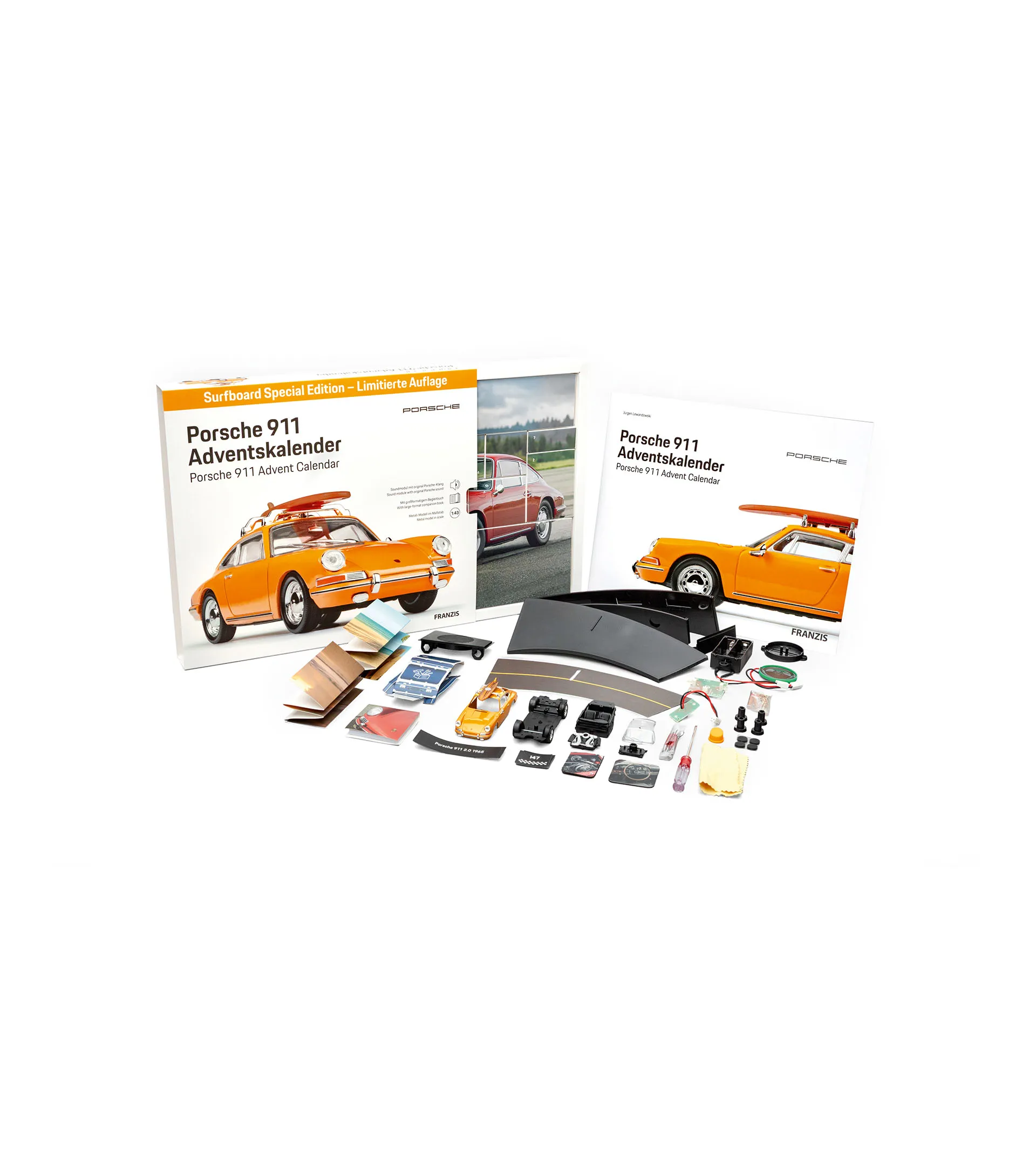 Porsche 911 with Surfboard Advent Calendar | PORSCHE SHOP