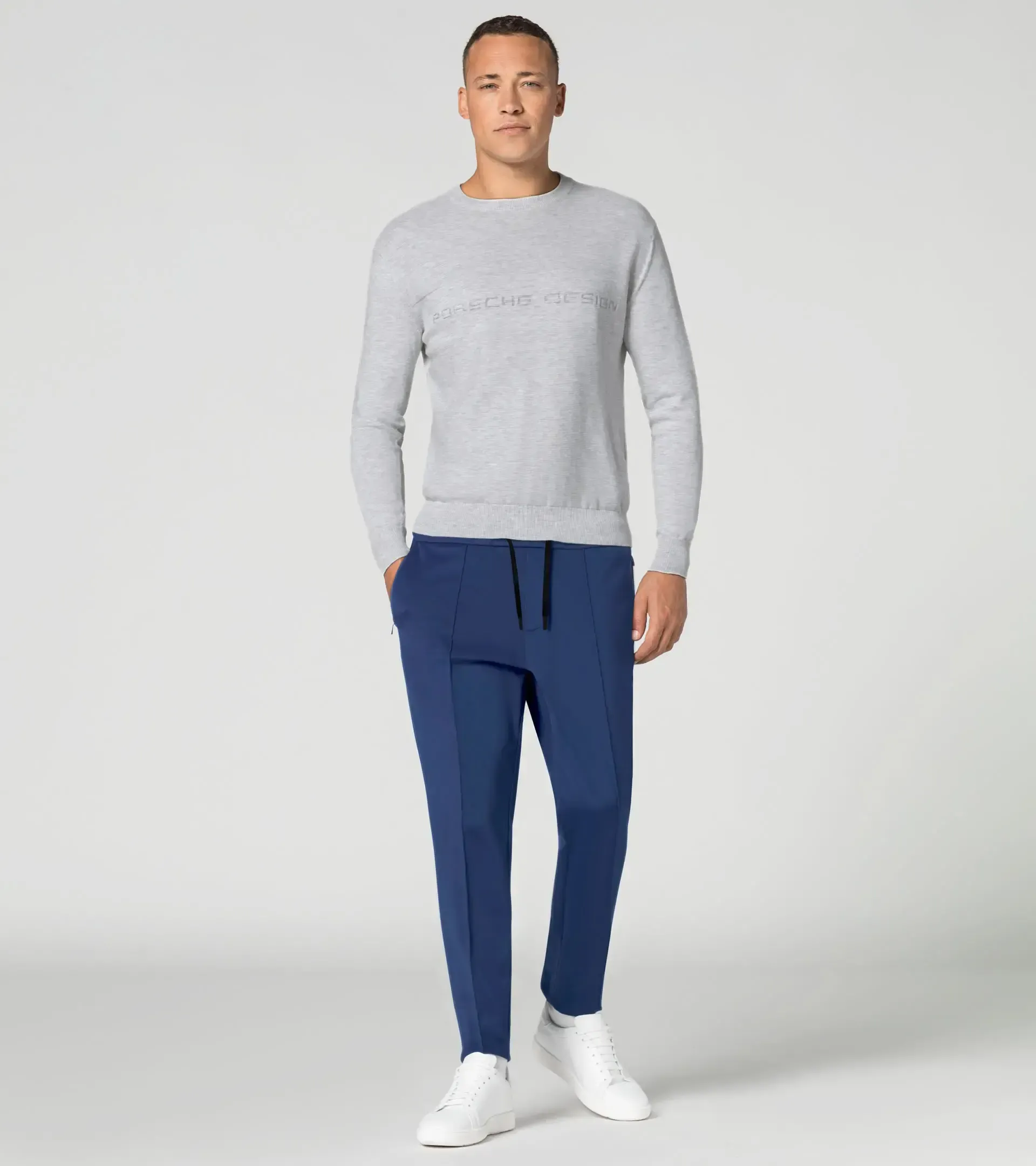 Jacquard Logo Sweatshirt | PORSCHE SHOP