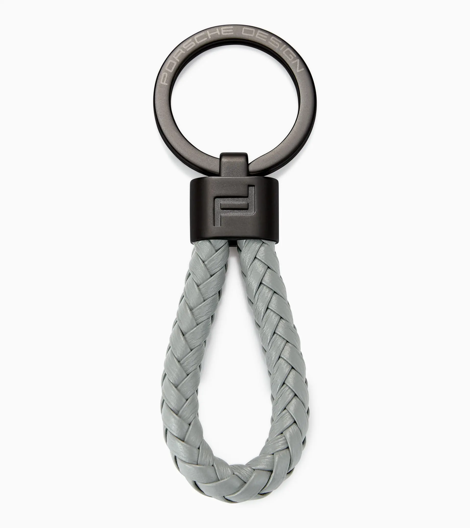小物 STUDS & KNITTING LEATHER SHORT KEY RING CALEE - STUDS & KNITTING LEATHER SHORT KEY RING / CL