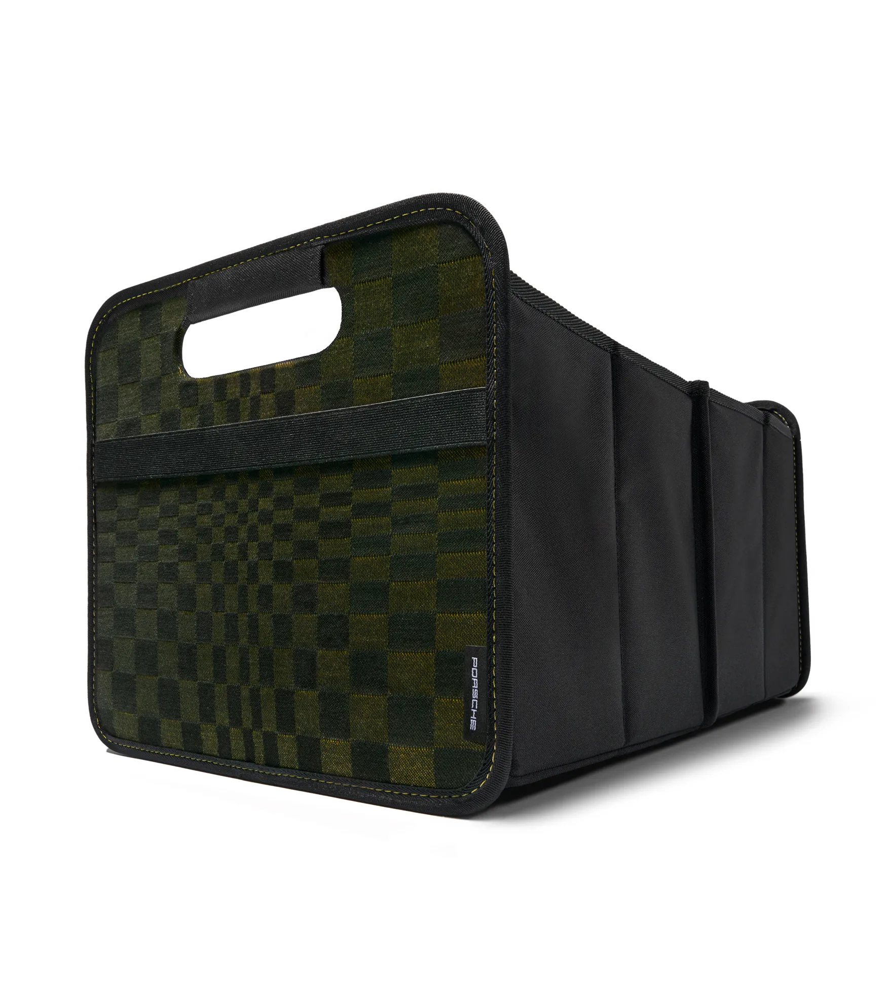 Foldable luggage compartment box - Pasha Black/Olive Neo | PORSCHE