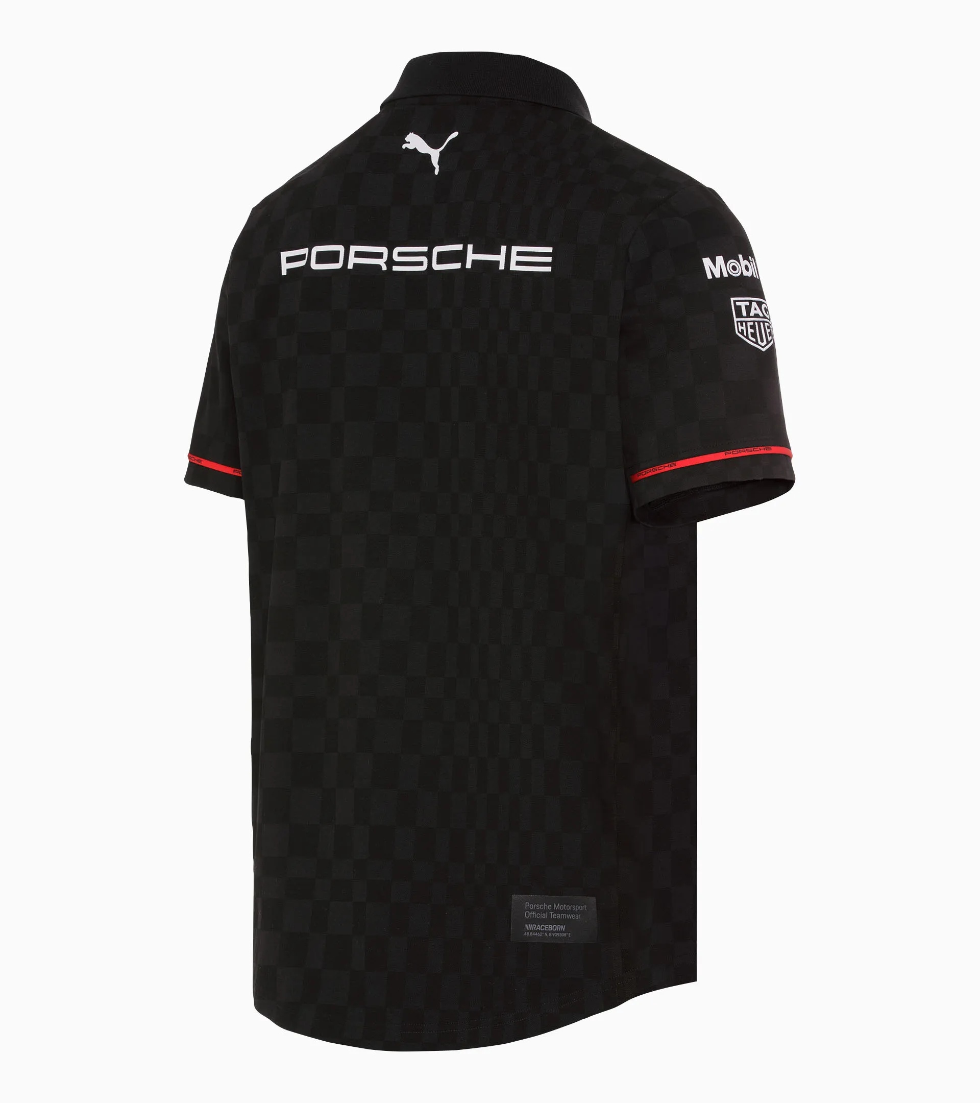 Porsche Motorsport Polo ブラック Porsche Motorsport Black Polo Shirt – CMC Motorsports®