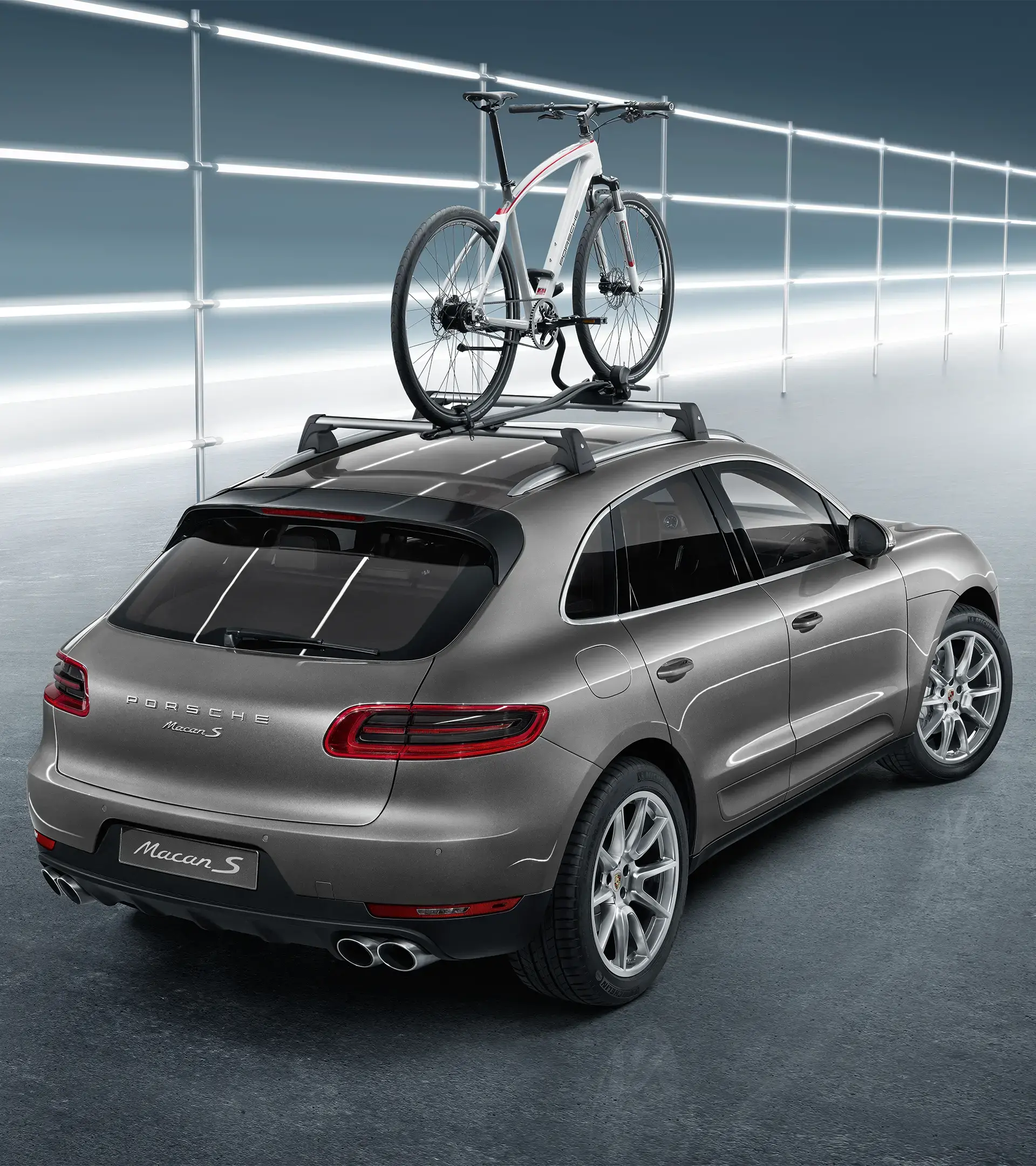 Bicycle rack PORSCHE SHOP