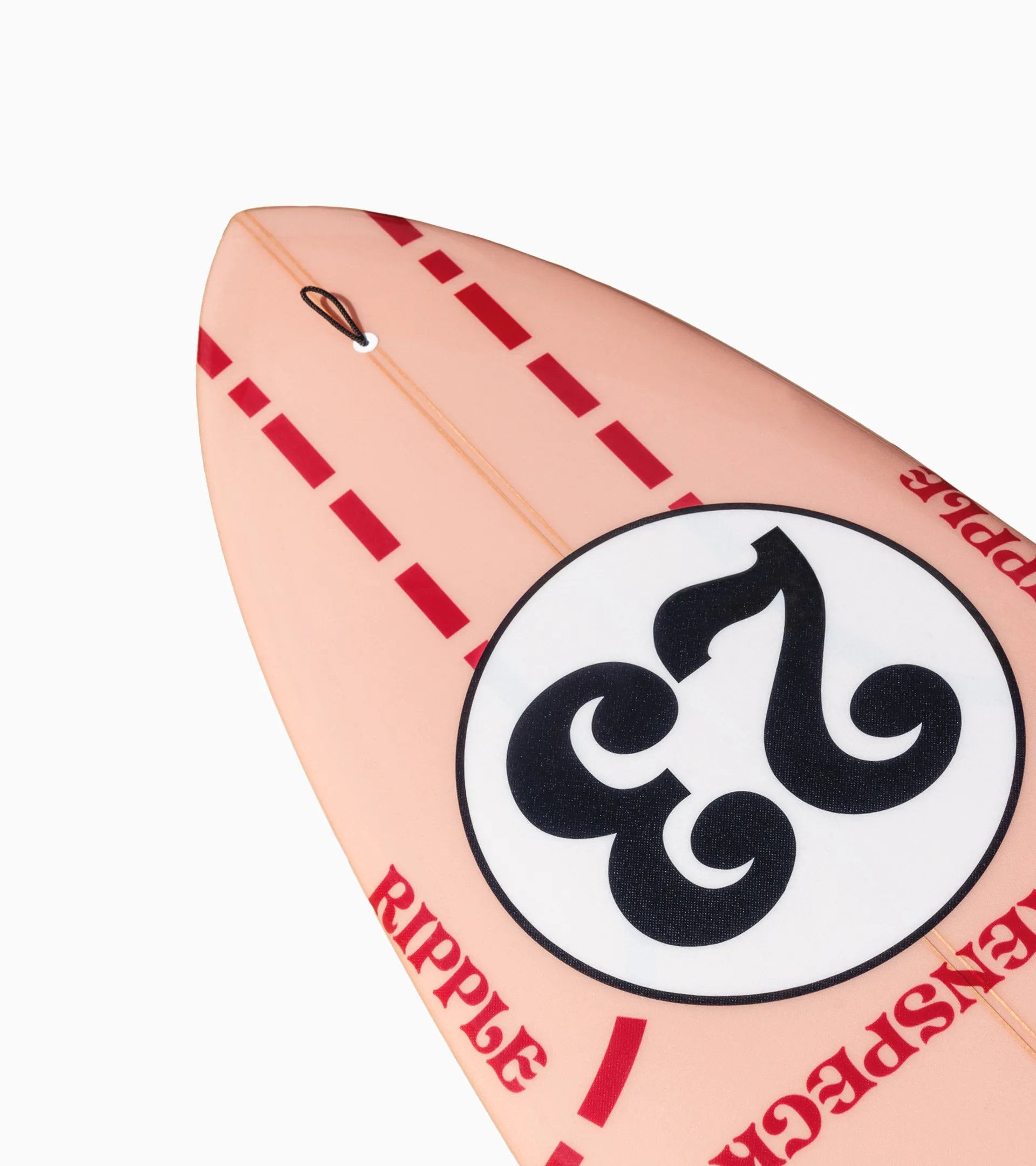 Custom-made Porsche x Almond Cash-Yew II Surfboard (7' 10")