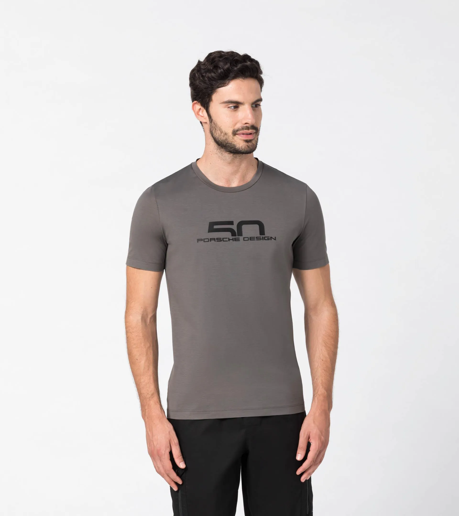 T SHIRT THERMIQUE ML CP 50/50 GRIS Réf.B123