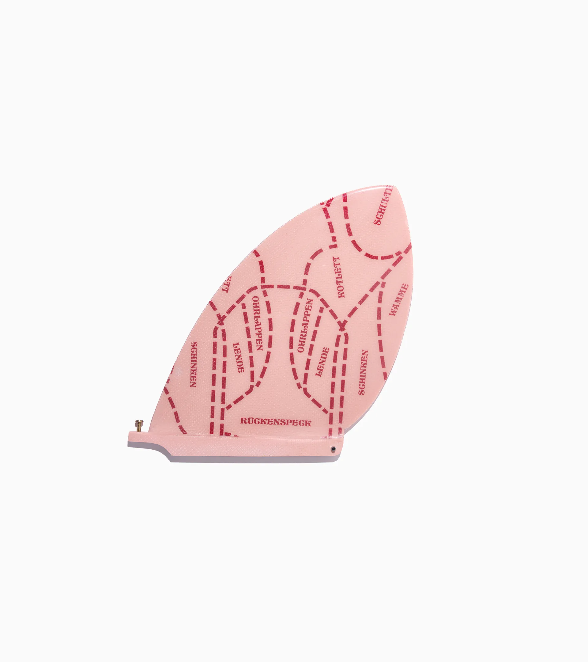 Porsche x Almond Surfboard Fin | PORSCHE SHOP