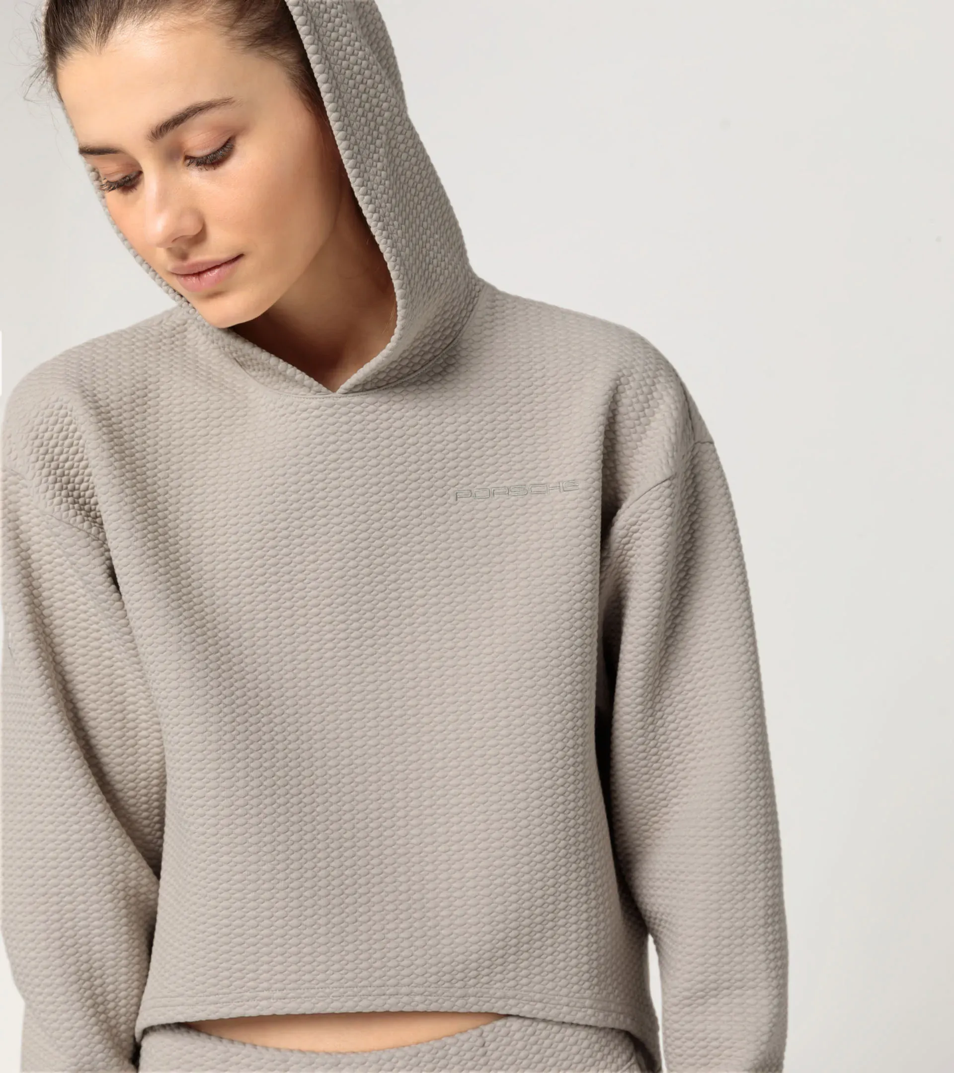 Women's Textured Hoodie – Yoga Capsule Collection | PORSCHE SHOP