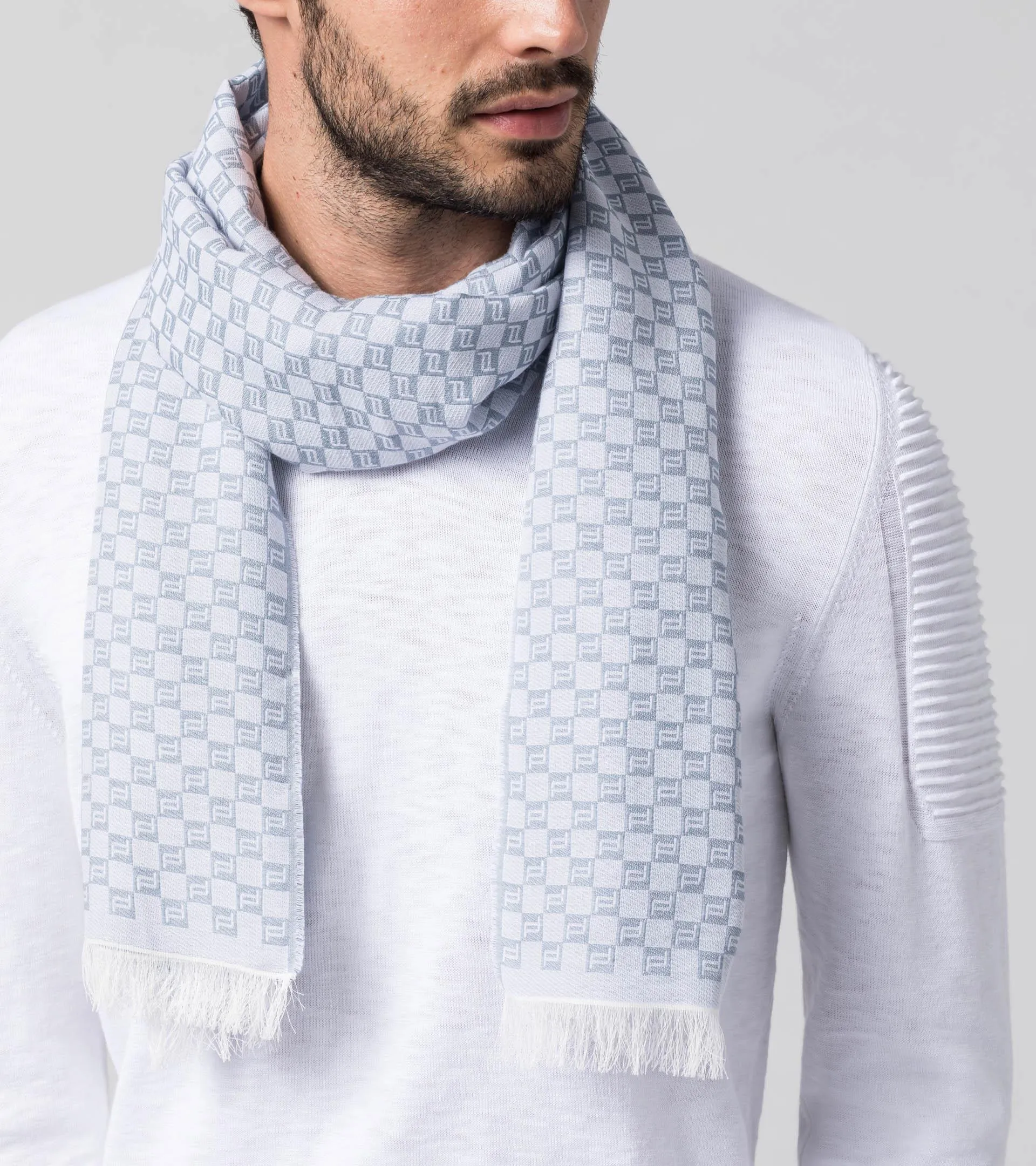 Luxe PD-Icon Chequered Scarf | PORSCHE SHOP