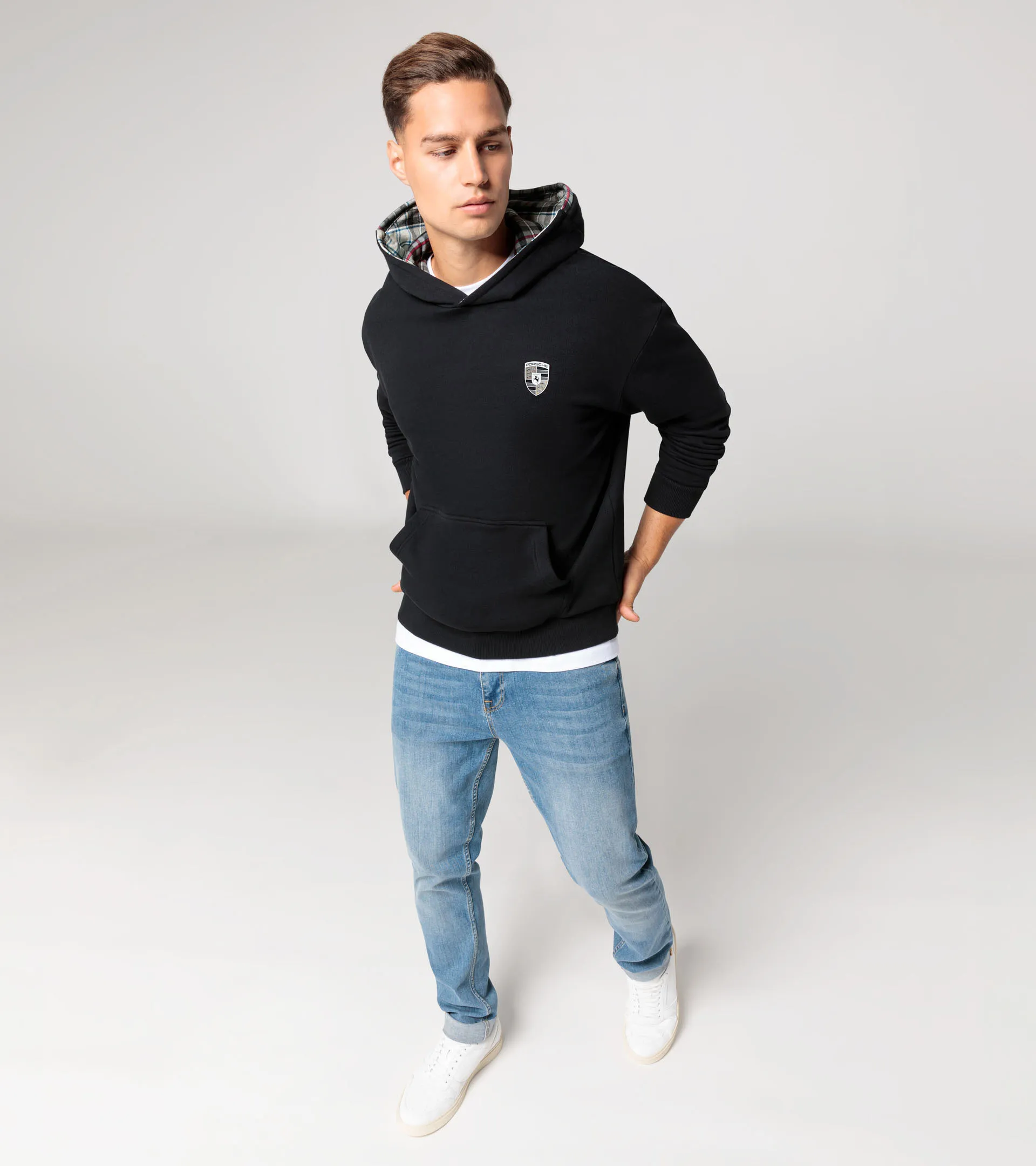 BELLA + CANVAS Unisex Sponge Fleece Full-Zip Hoodie L DTG