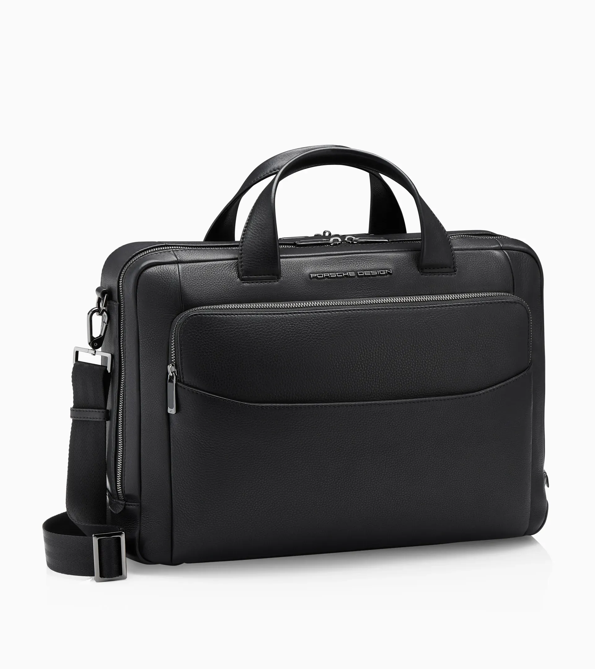 Roadster Leather Briefcase M | PORSCHE SHOP