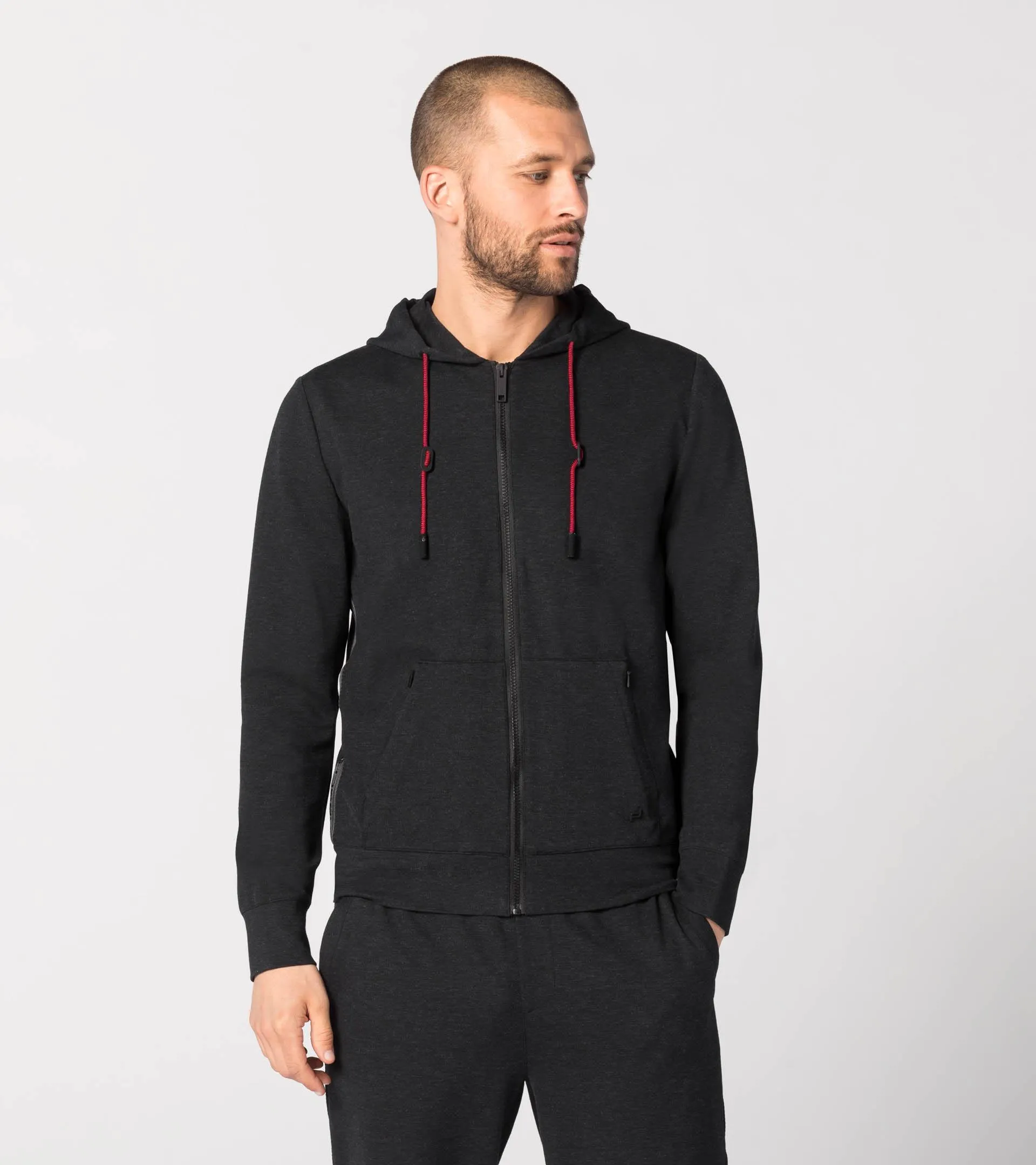 Iconic Zipped Hooded Jacket | PORSCHE SHOP
