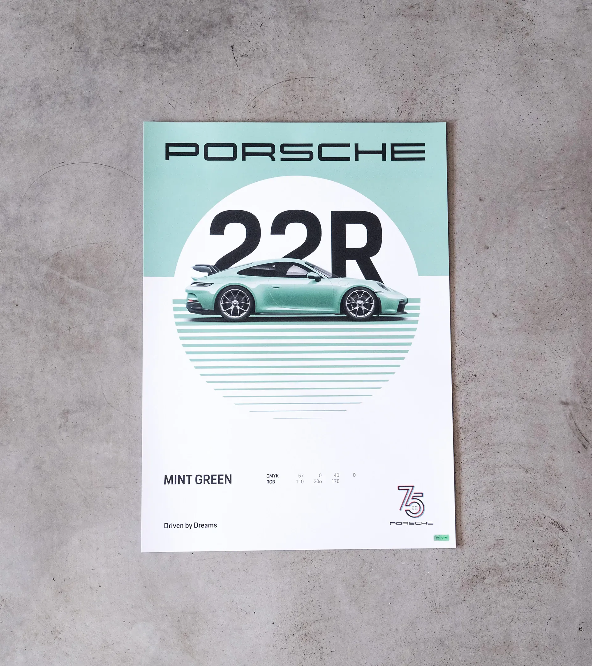 Porsche Poster Set – 75Y – Driven by Dreams | PORSCHE SHOP