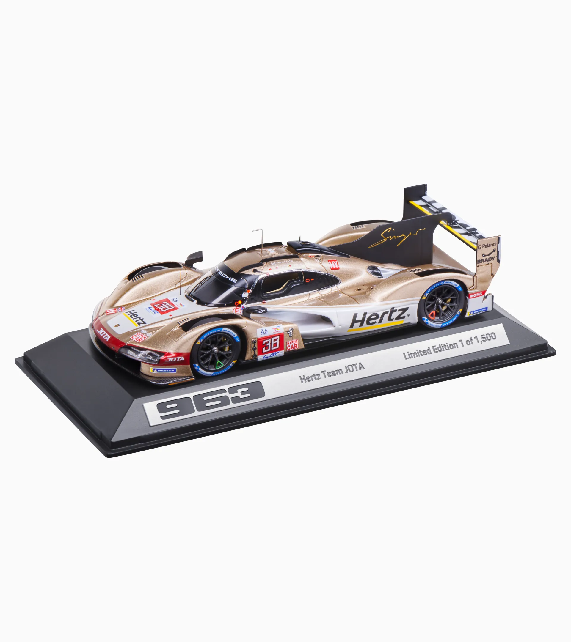 Porsche 963 Hertz Team Jota #38 24h Le Mans 2023 – Ltd. | PORSCHE SHOP