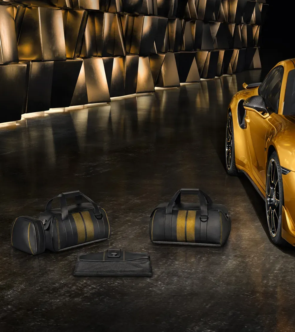 Set bagagli in pelle Exclusive Series PORSCHE SHOP