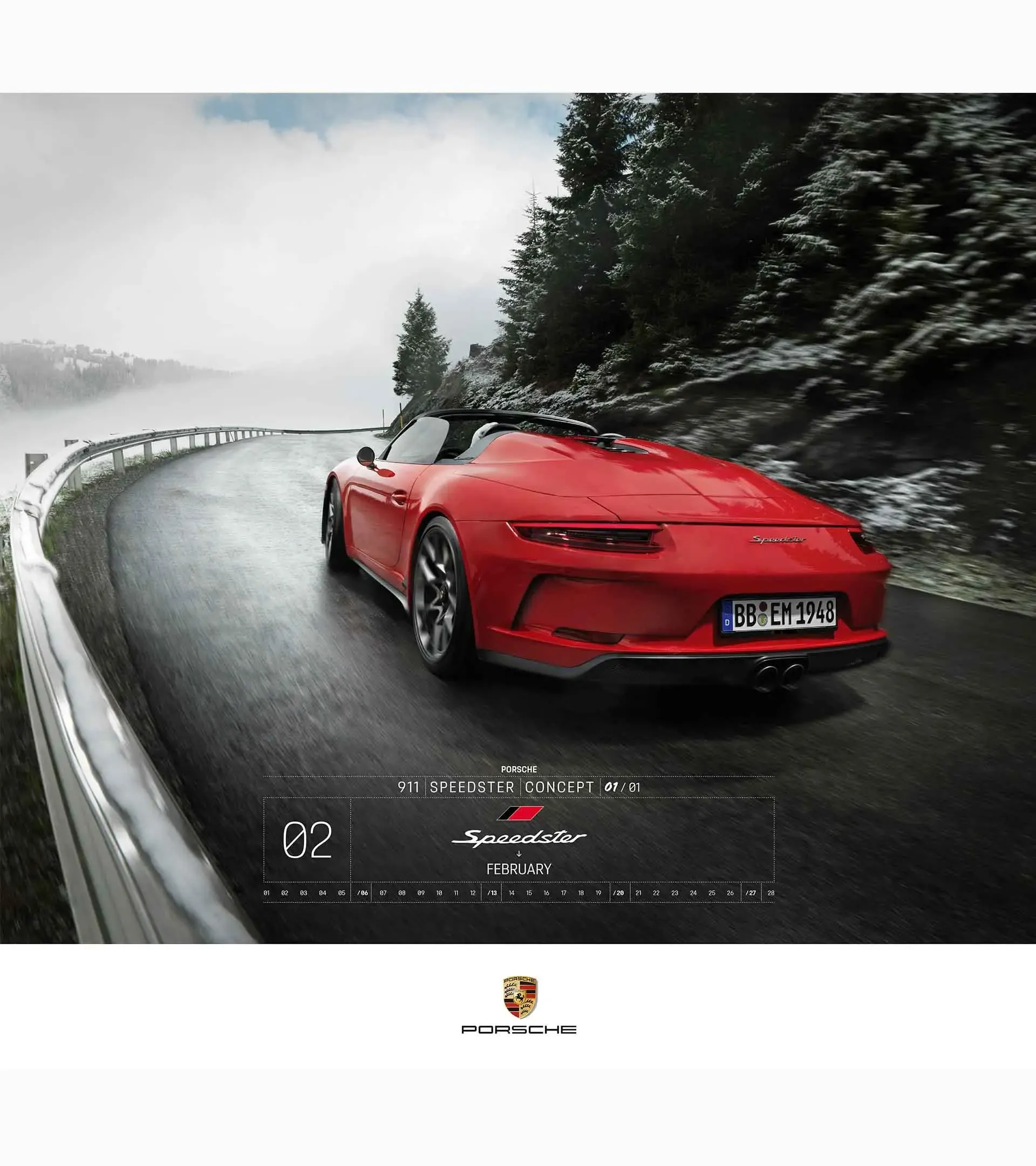 Porsche Calendar 2022 'One Of 1' | PORSCHE SHOP