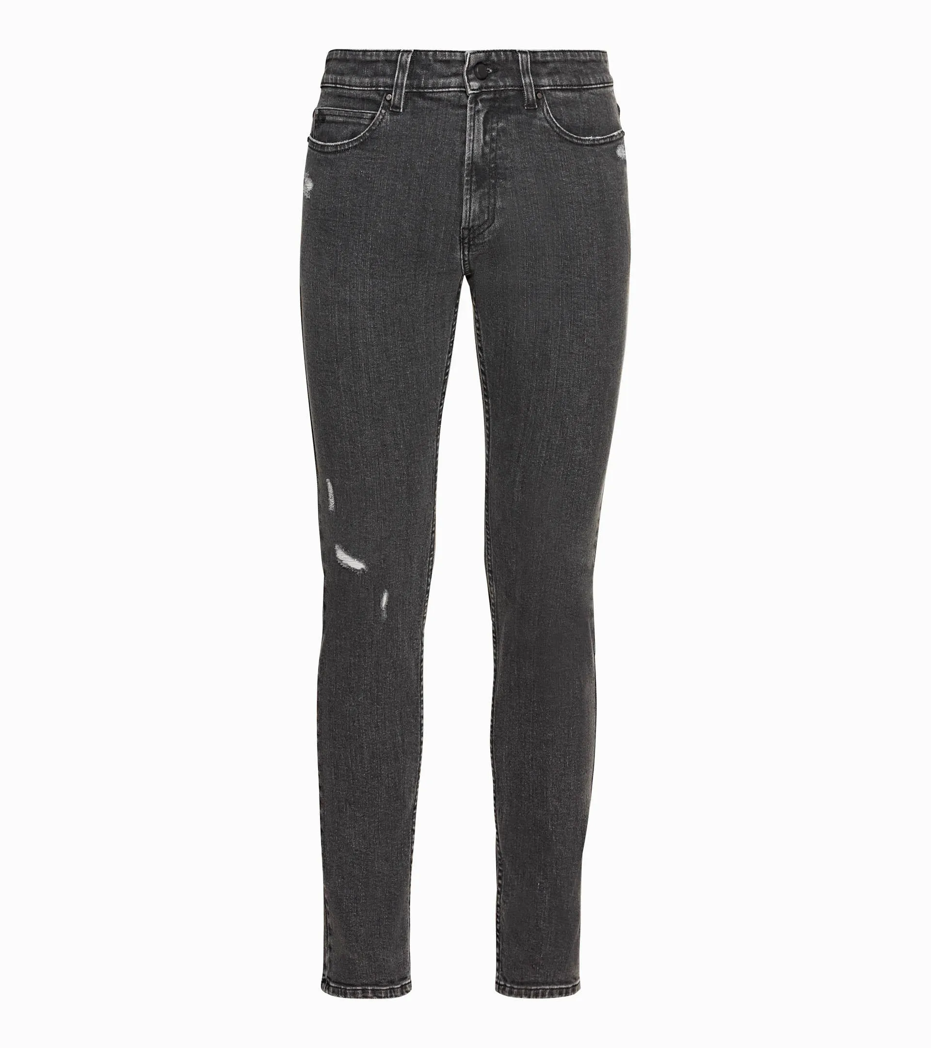 デニム・ジーパン DARKFOG Simple Washed Button Denim Pants 4187ece3-f303-4bc0-b1f4-