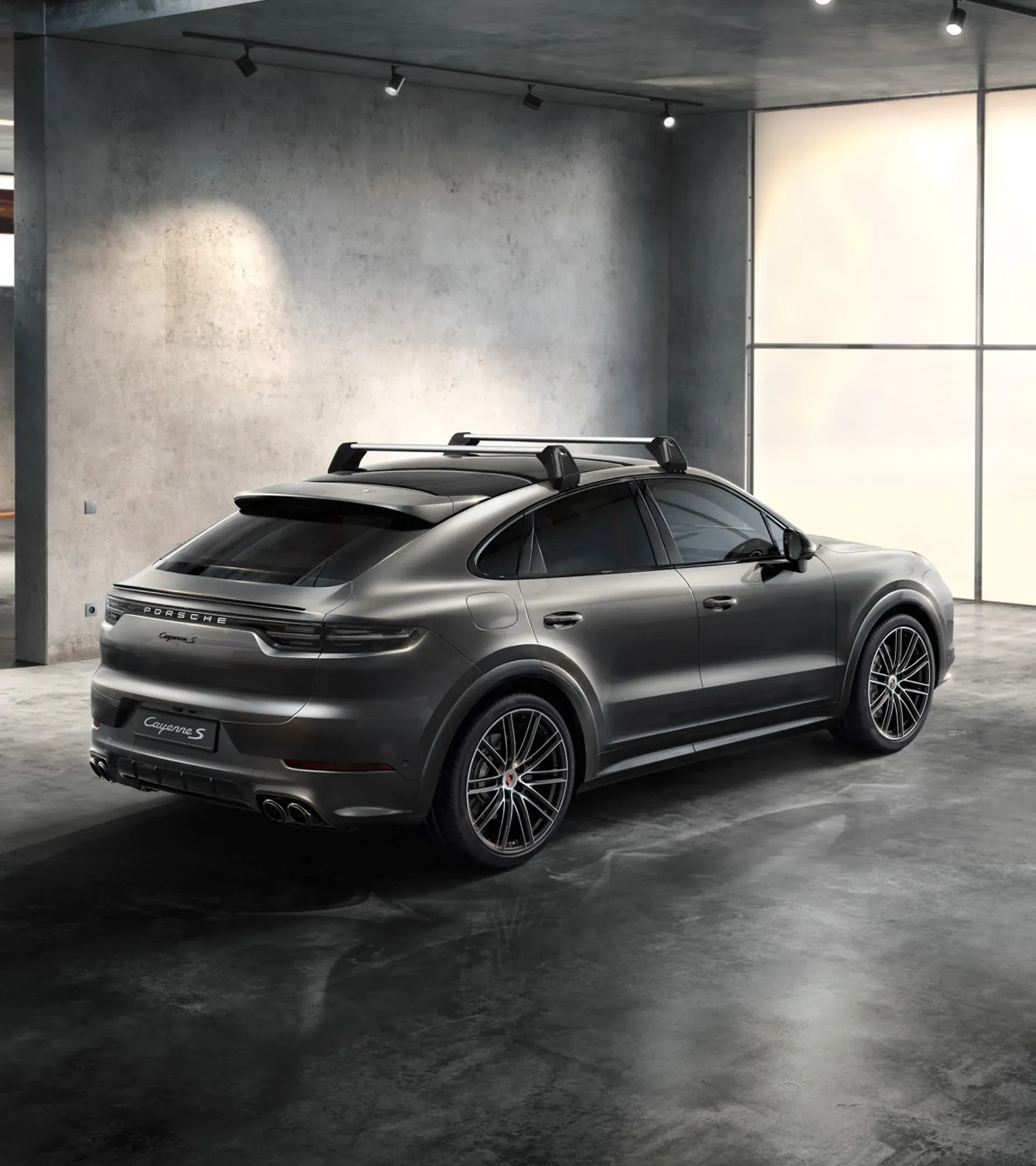 Base rack roof transport system for Cayenne E3 Coupé PORSCHE SHOP