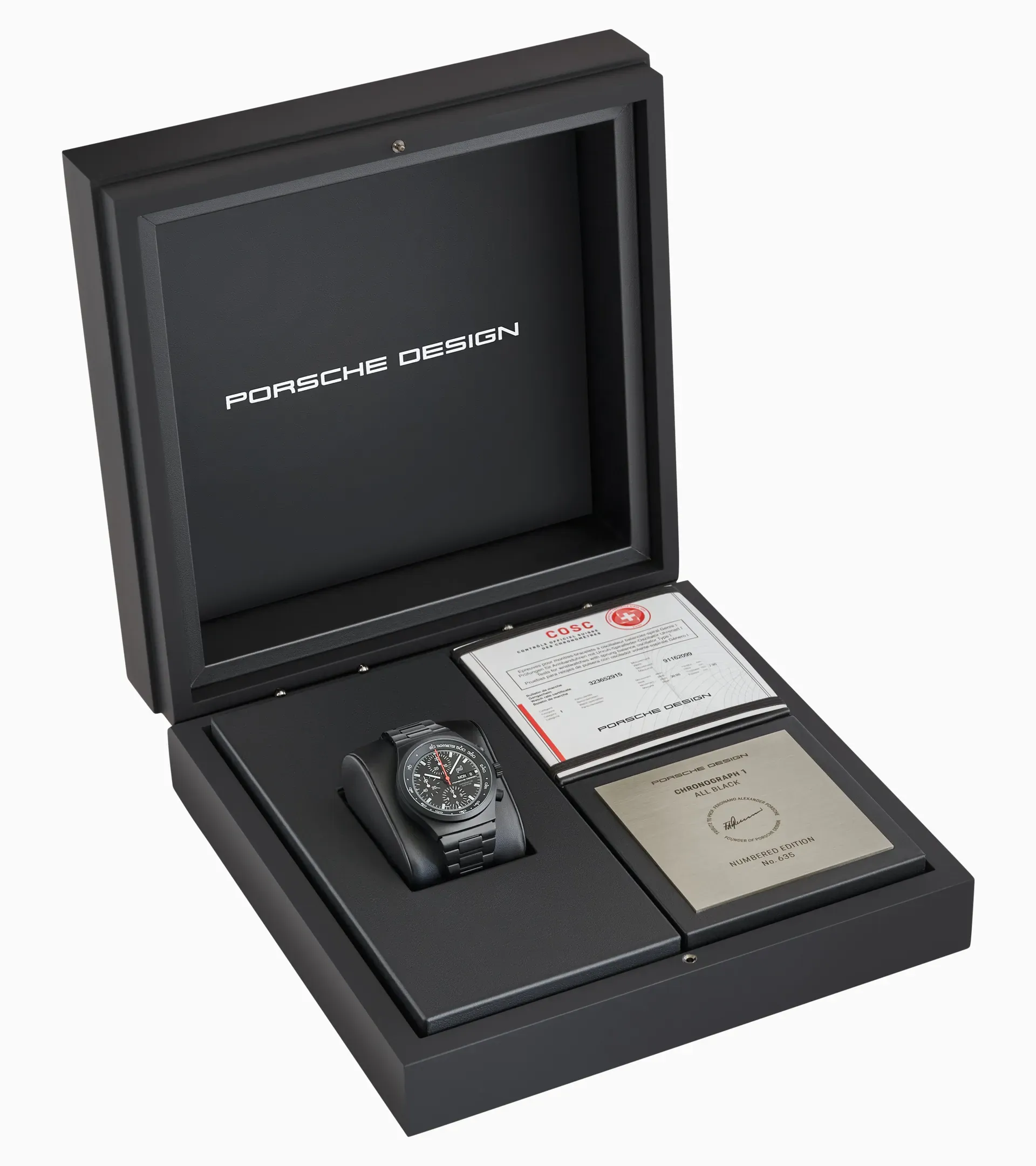 Chronograph 1 - All Black Numbered Edition | PORSCHE SHOP