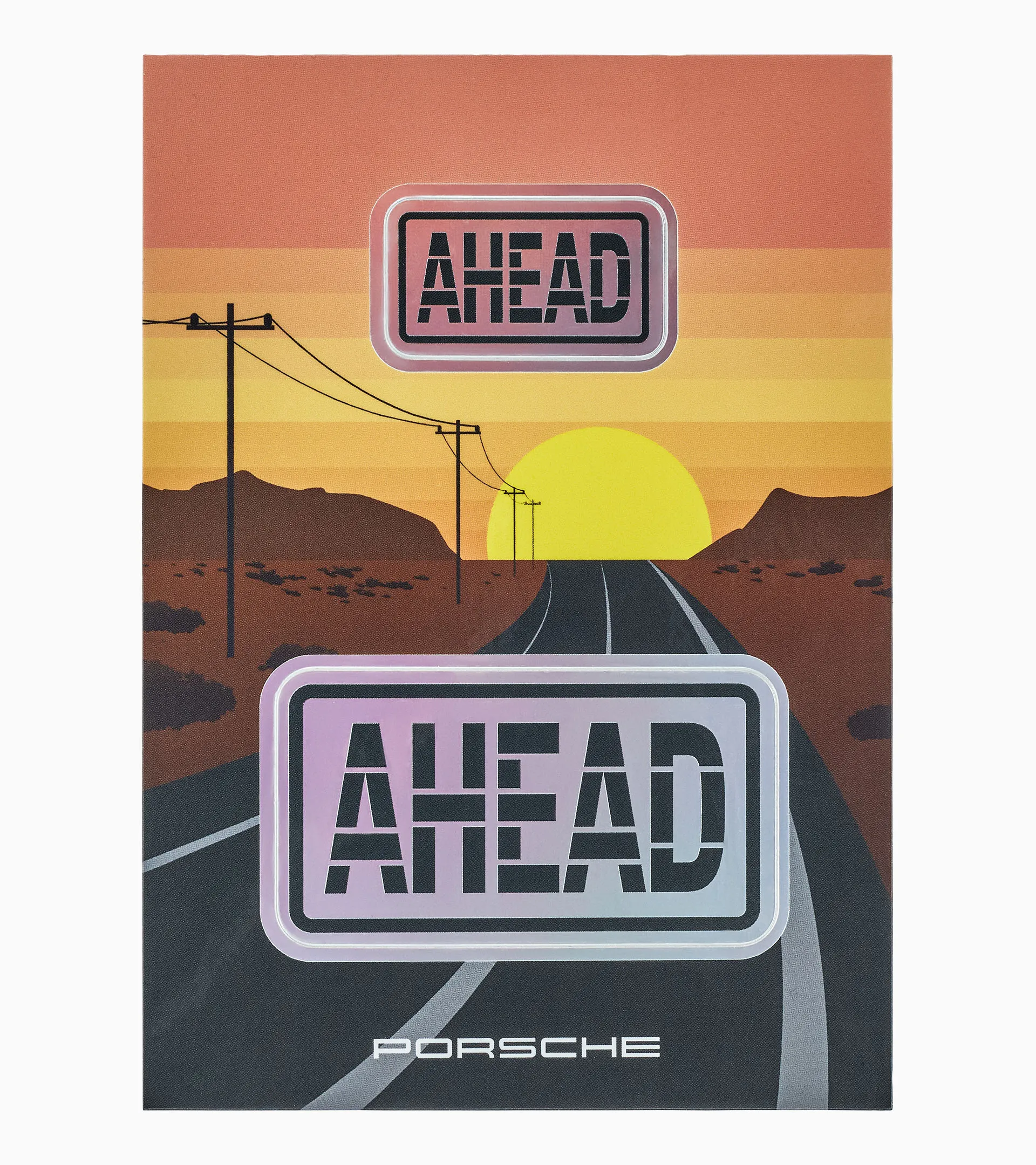 AHEAD No. Sticker Set – Limited Edition