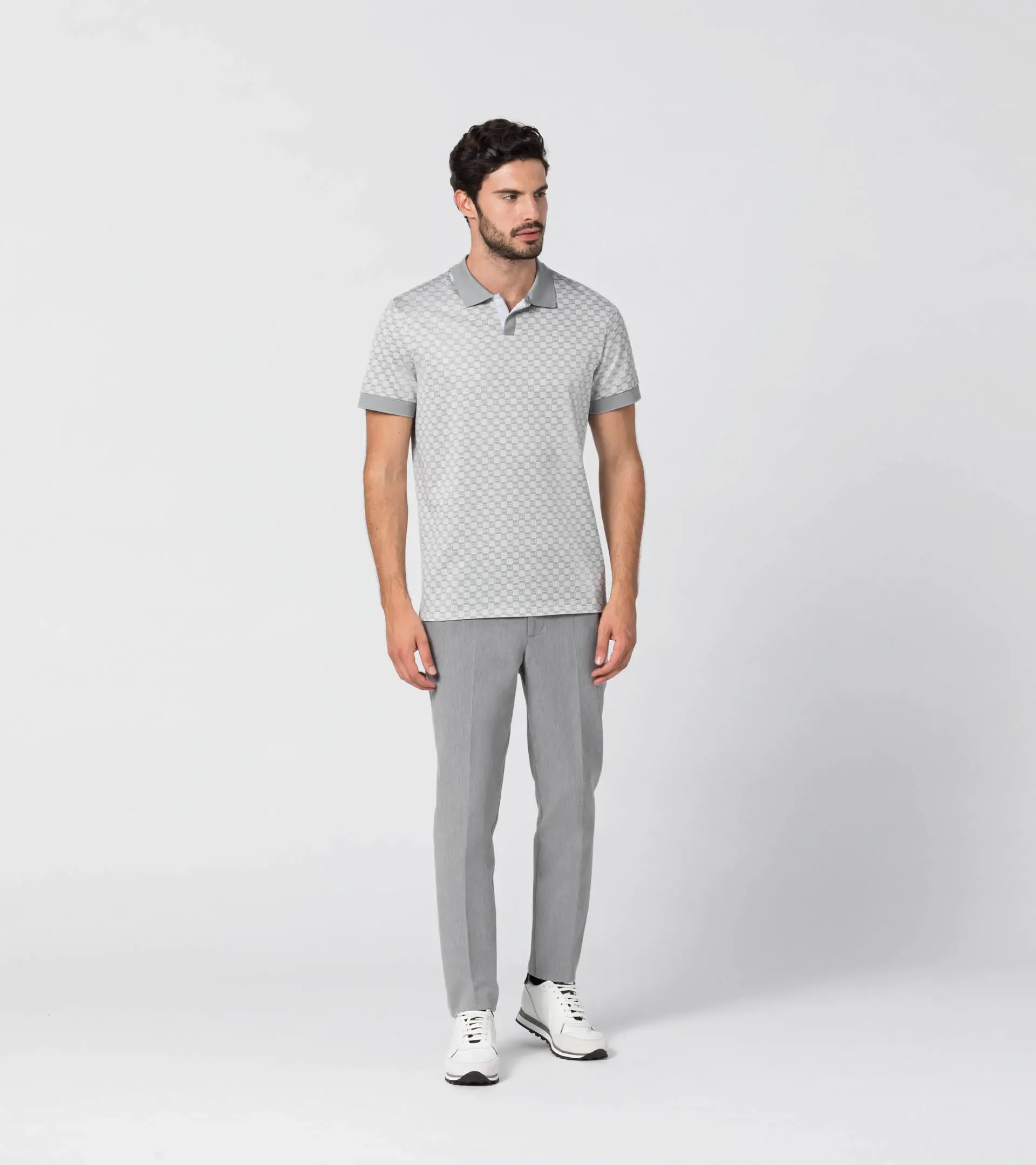 PD-Icon Chequered Polo | PORSCHE SHOP PD-Icon Chequered Polo | PORSCHE SHOP
