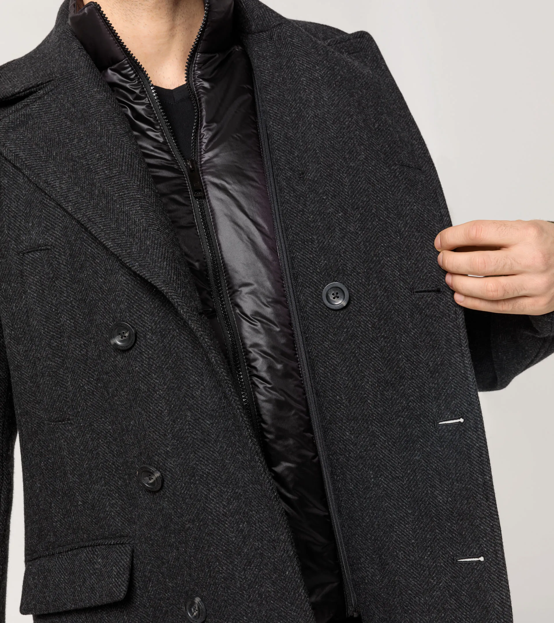 Hybrid peacoat