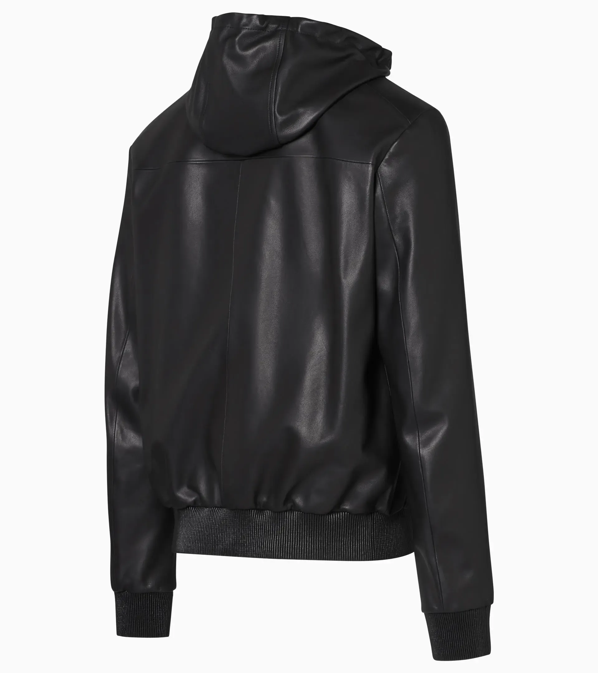 Hooded Leather Bomber | PORSCHE SHOP