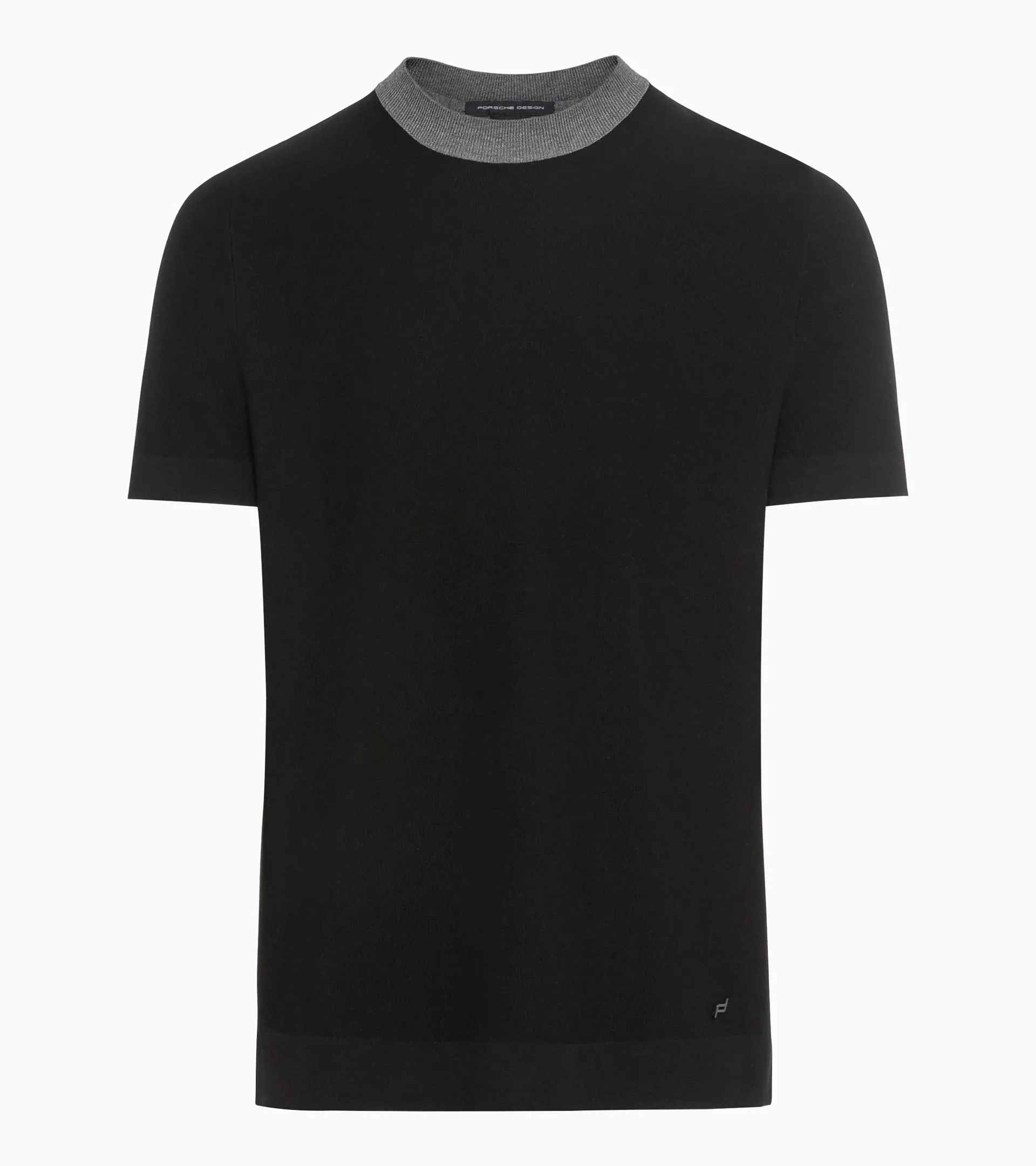 Colorblock Knitted T-shirt
