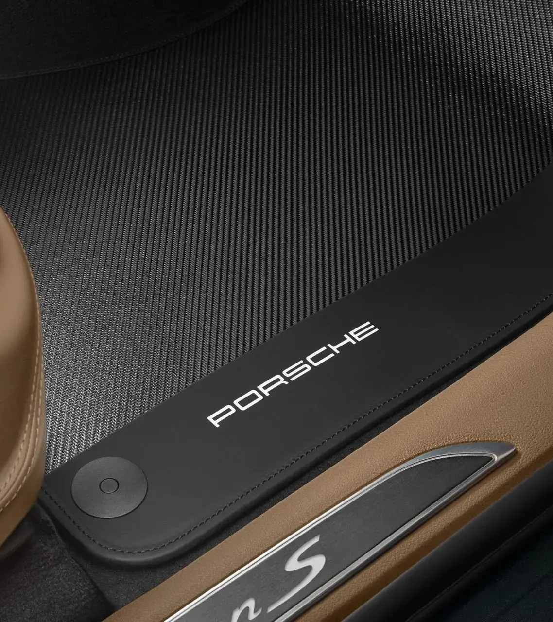 Floor mats with leather surround Macan I II PORSCHE SHOP