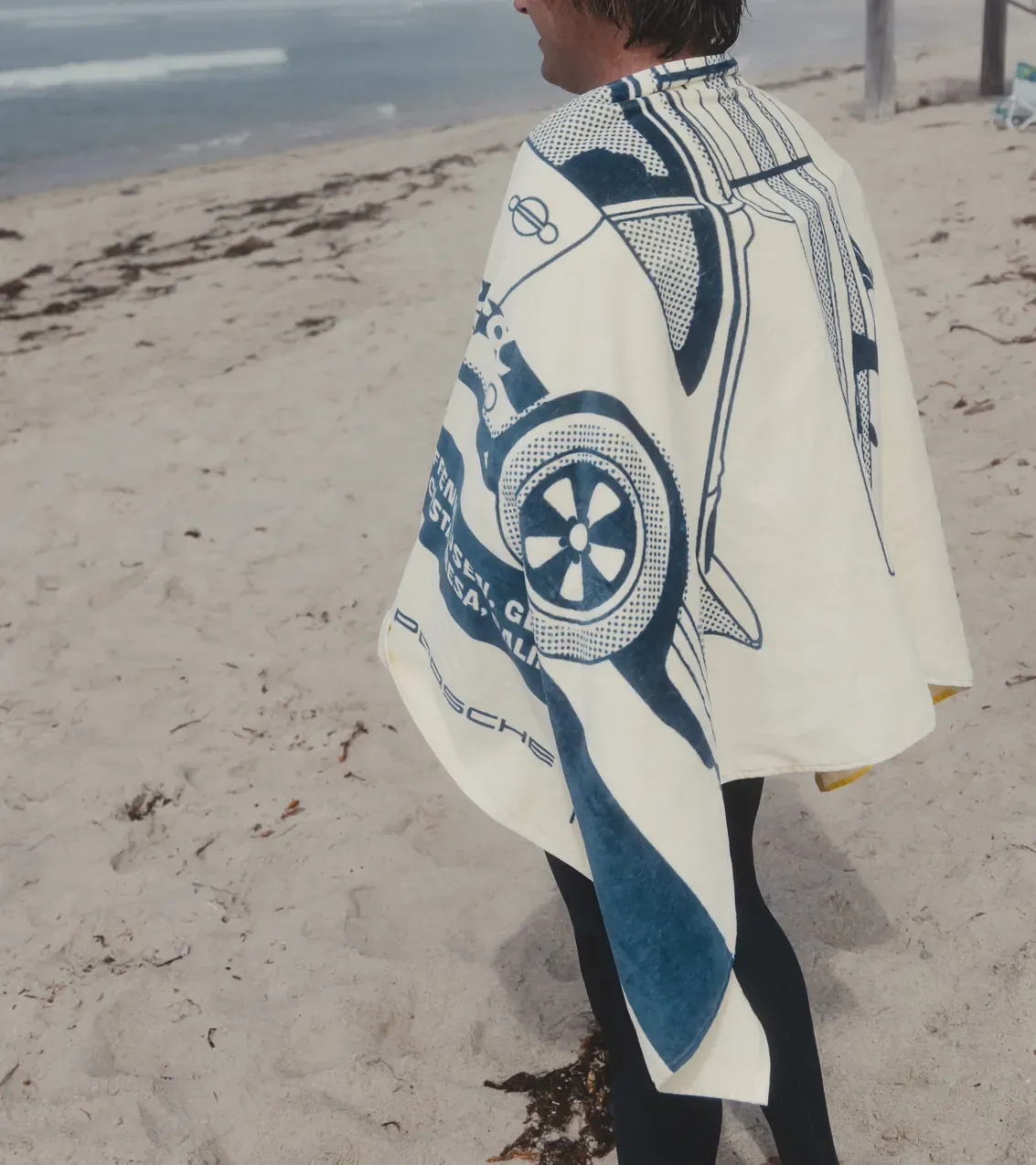 Porsche x Almond Beach Towel | PORSCHE SHOP