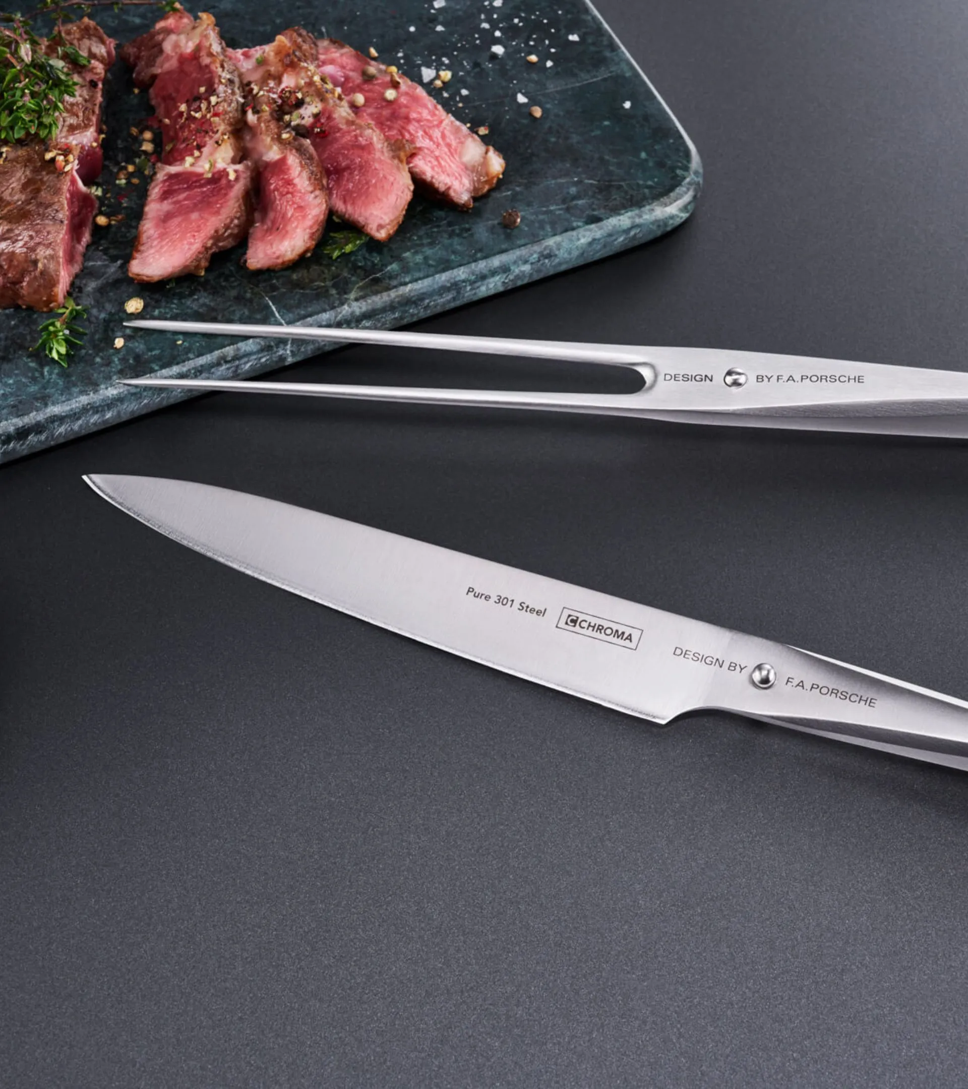 F.A. Porsche デザイン 牛刀 type301 P05 Carving knife P05 | PORSCHE SHOP