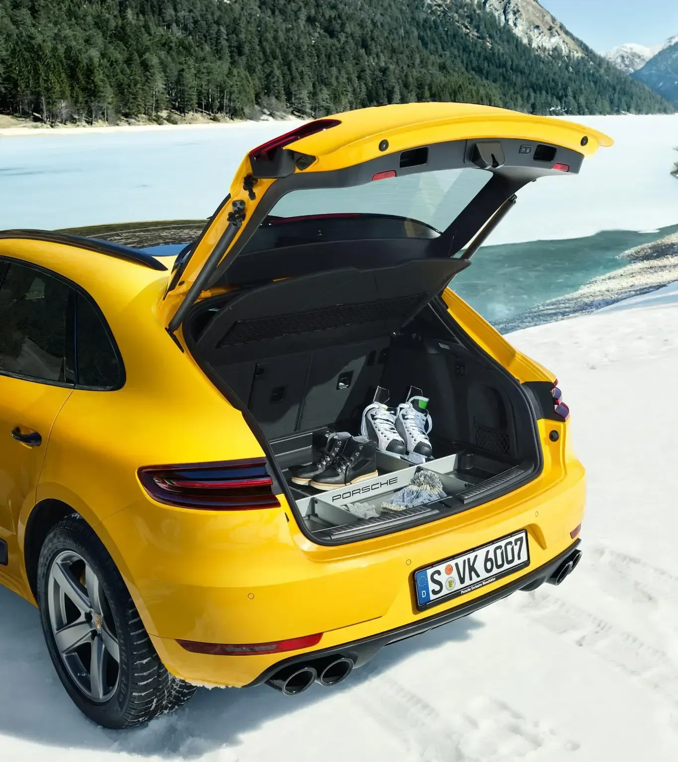 Vasca per vano bagagli con organizer variabile Macan (I, II