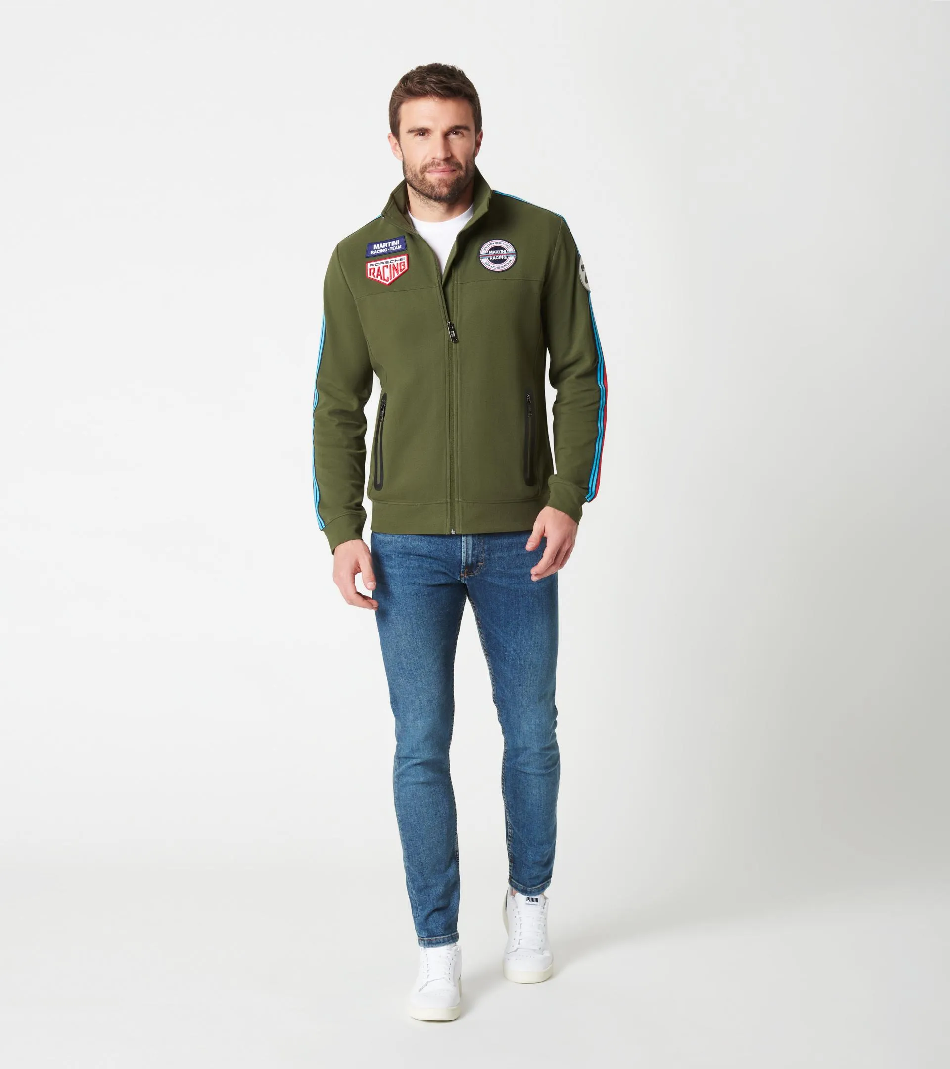 Zip-up sweatshirt jacket – MARTINI RACING®