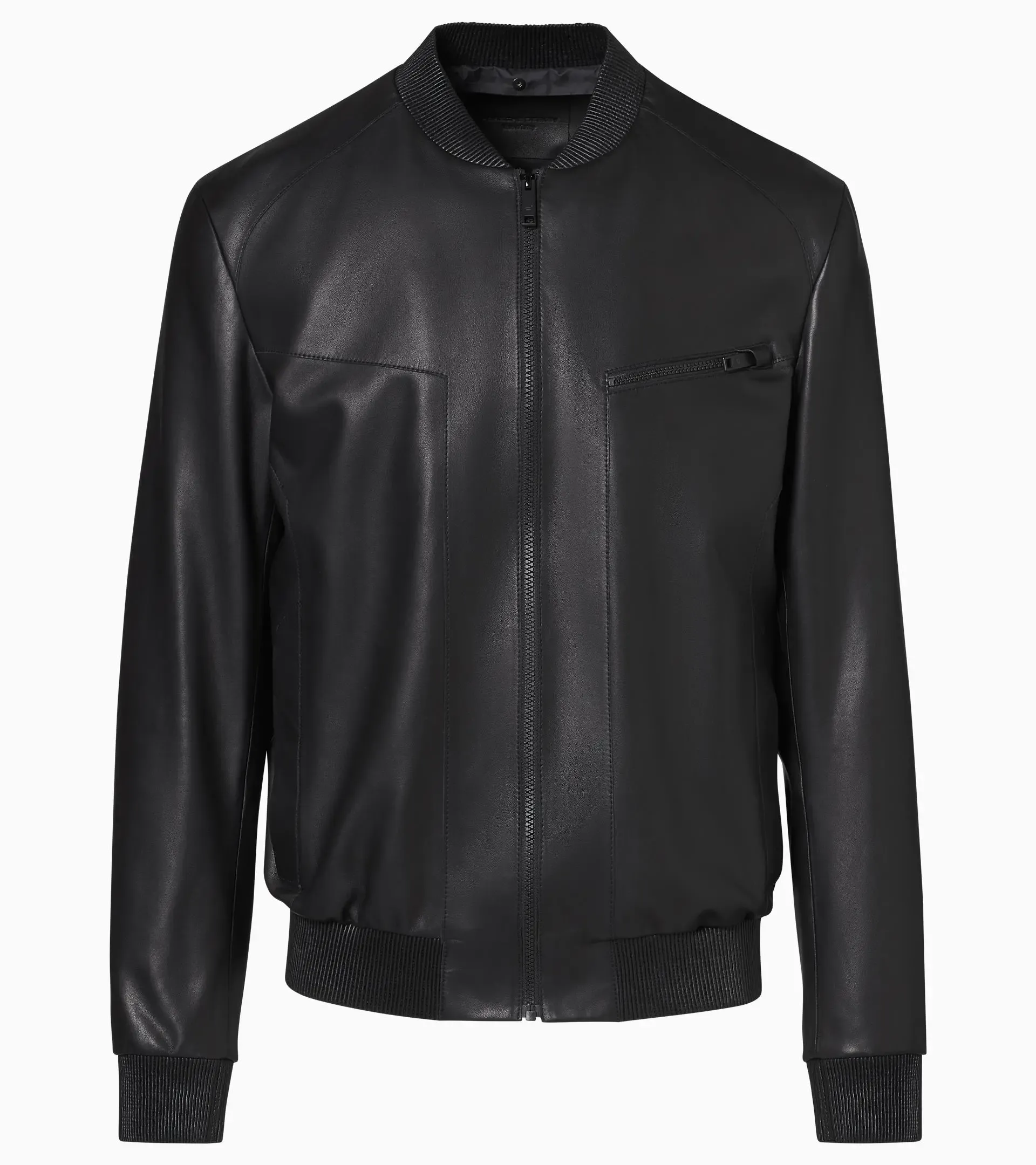 Hooded Leather Bomber | PORSCHE SHOP