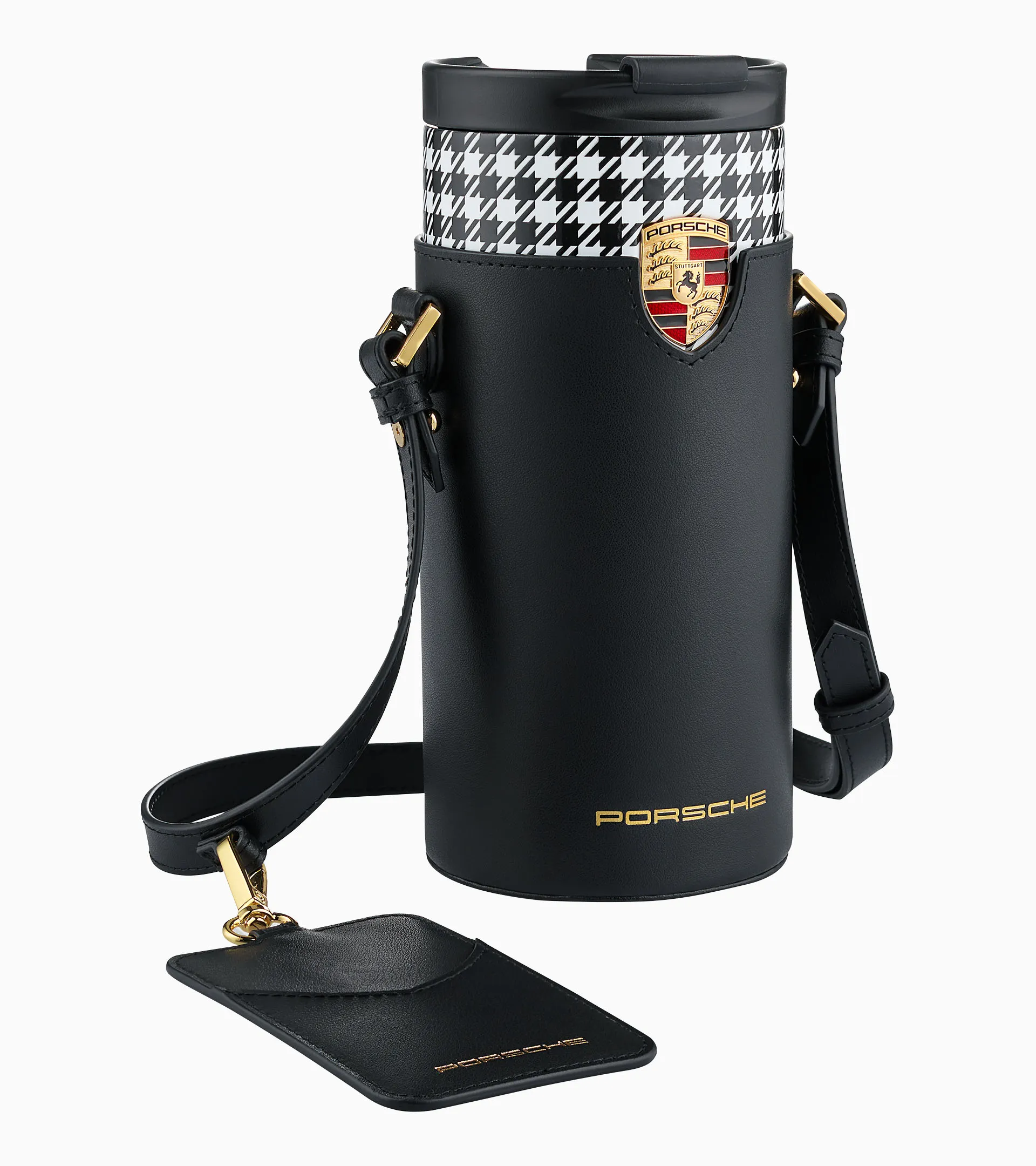 Cup holder shoulder bag