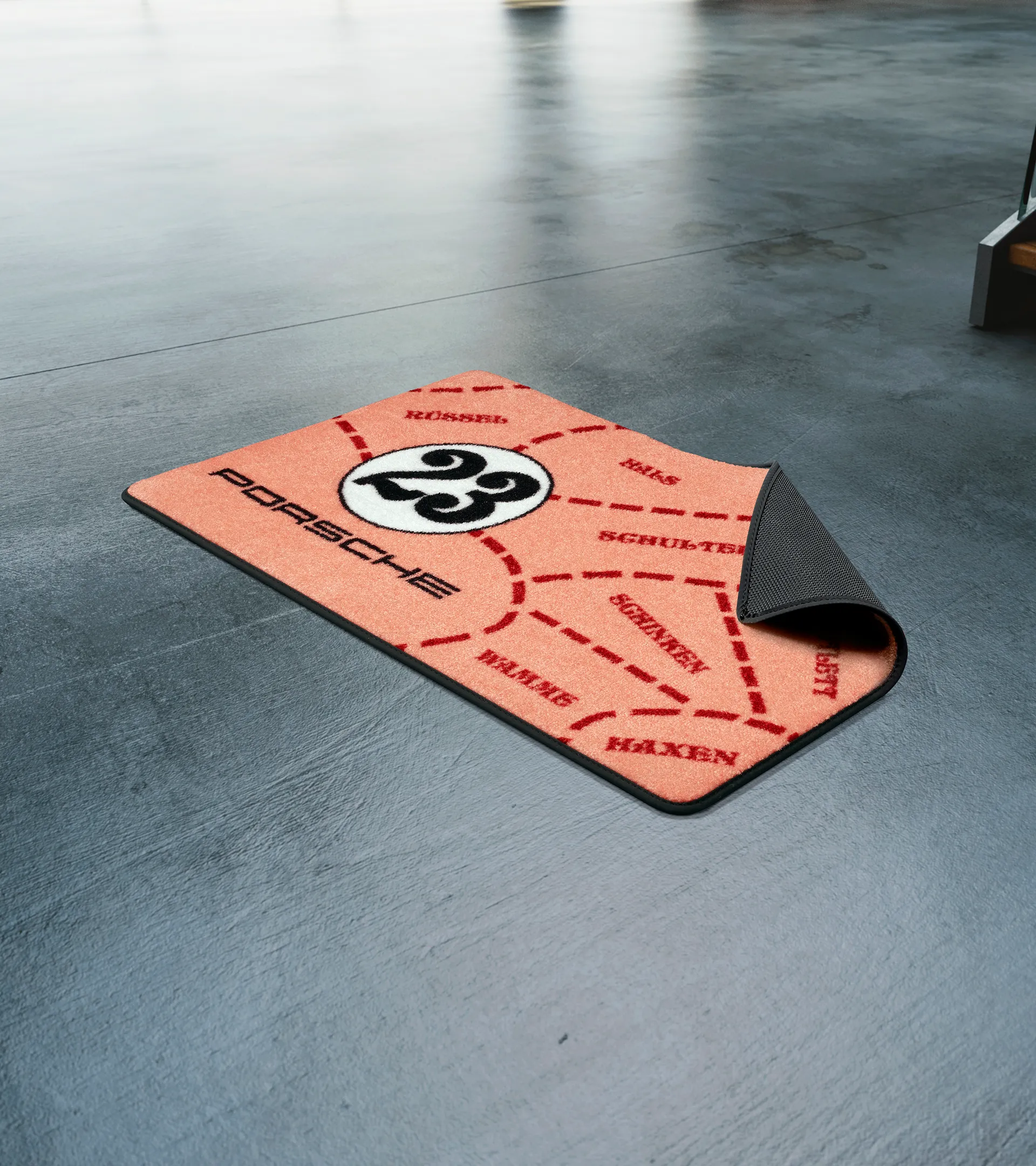 Porsche 917 Sau Design Garage Mat