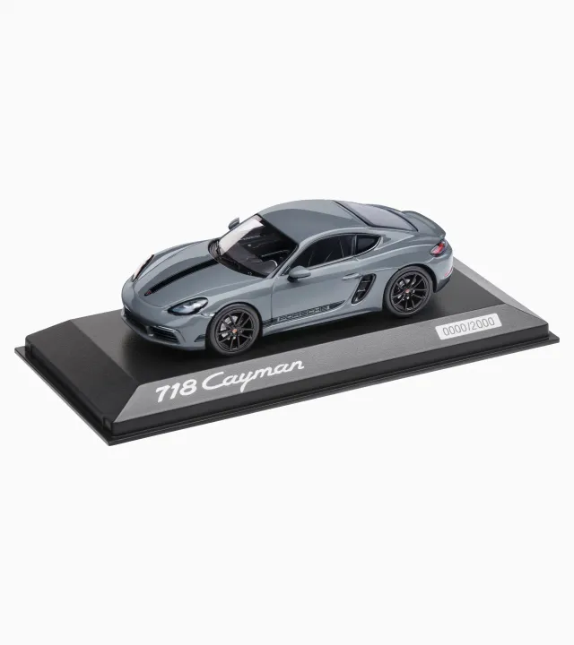 Porsche 718 Cayman GT4 Racing Yellow Spectrum Edition 1:43