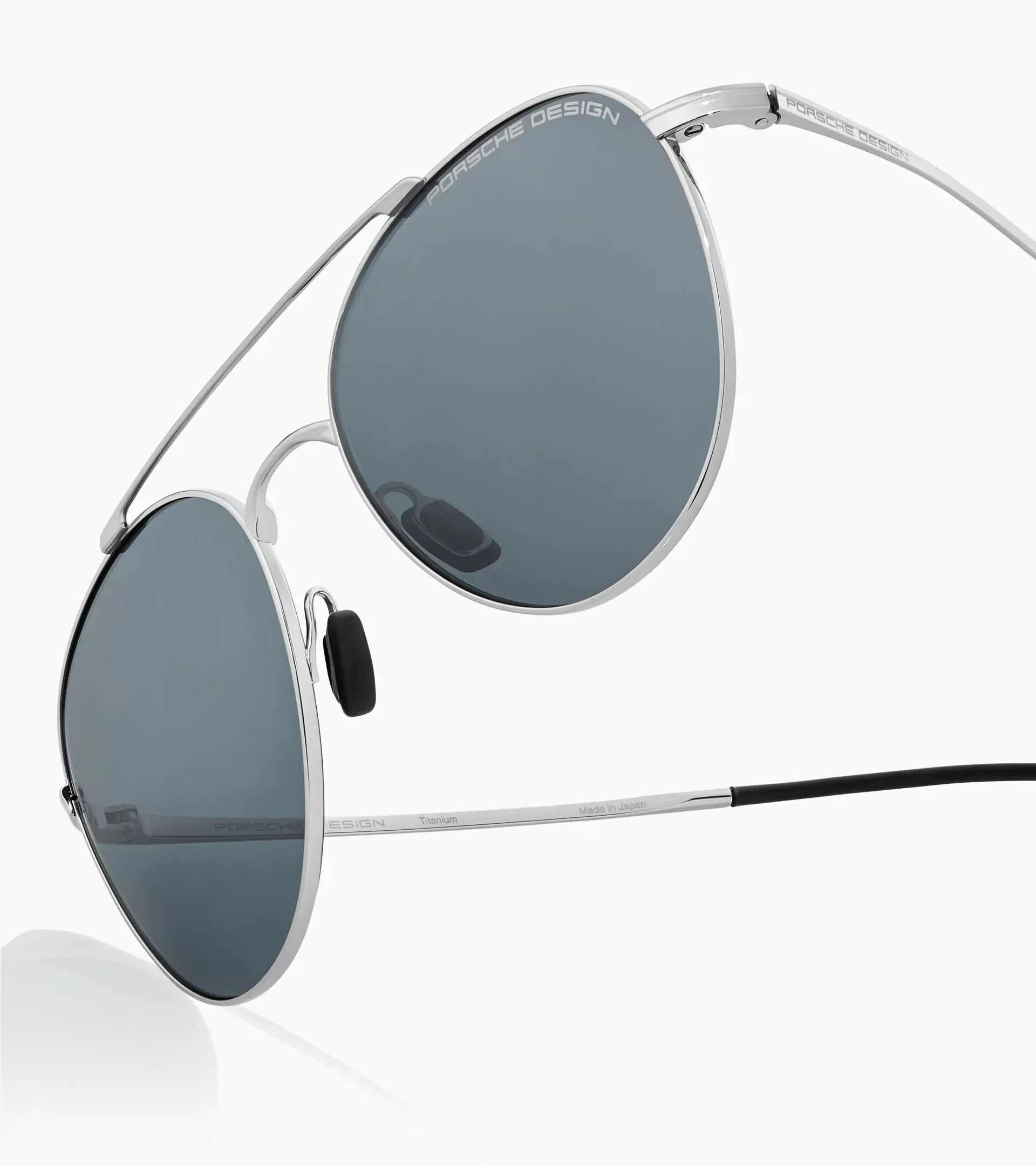 Porsche Design Demo Pilot Titanium Men's Eyeglasses P8355 D 59 - Walmart.com